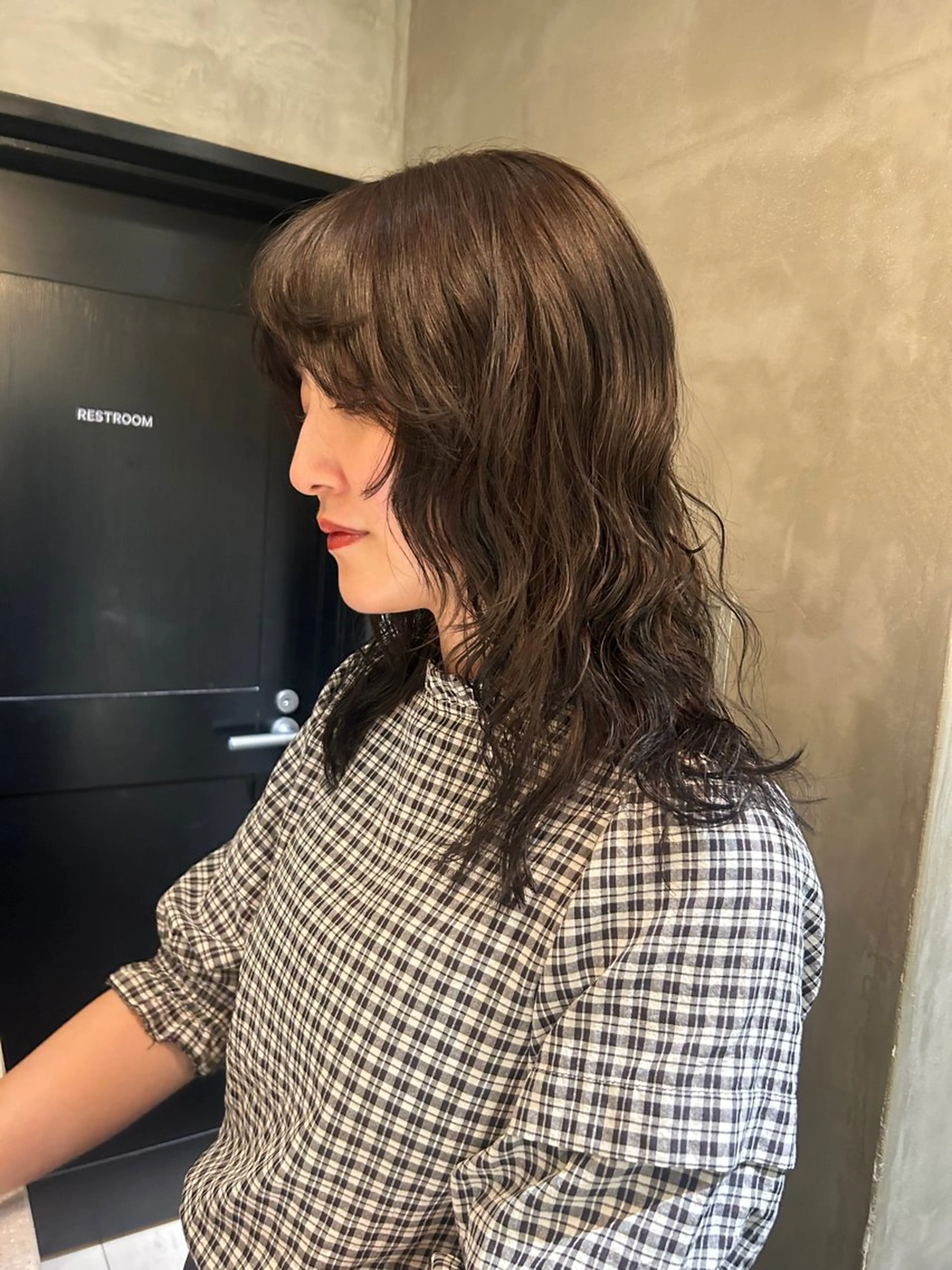 セミロング カラー デザイン/アレンジ ❤︎イシイレイのヘアスタイル