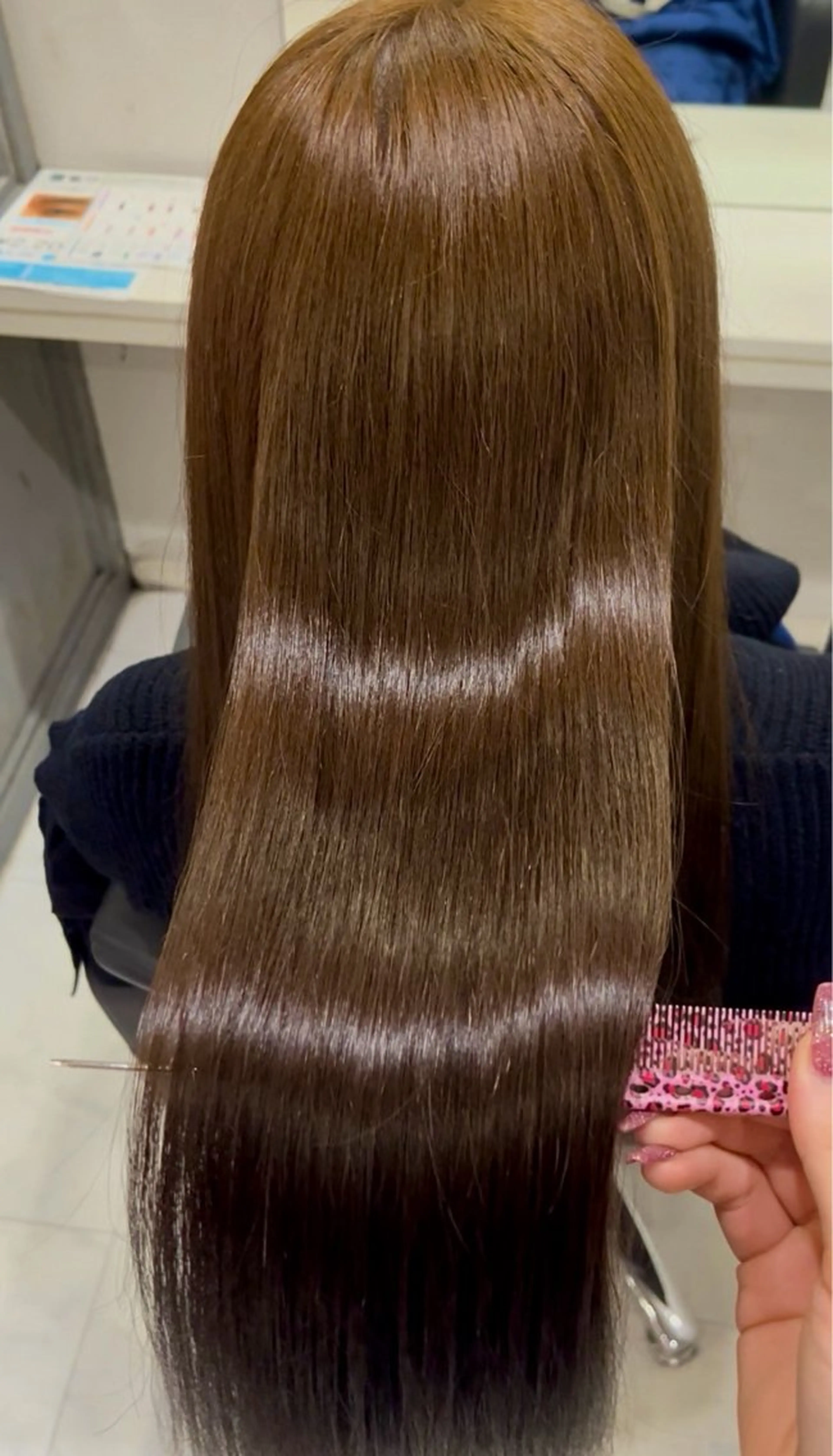 ロング カラー ヘアカラー トリートメント 🦋エクステ/透明感 /艶髪🦋REISAのヘアスタイル