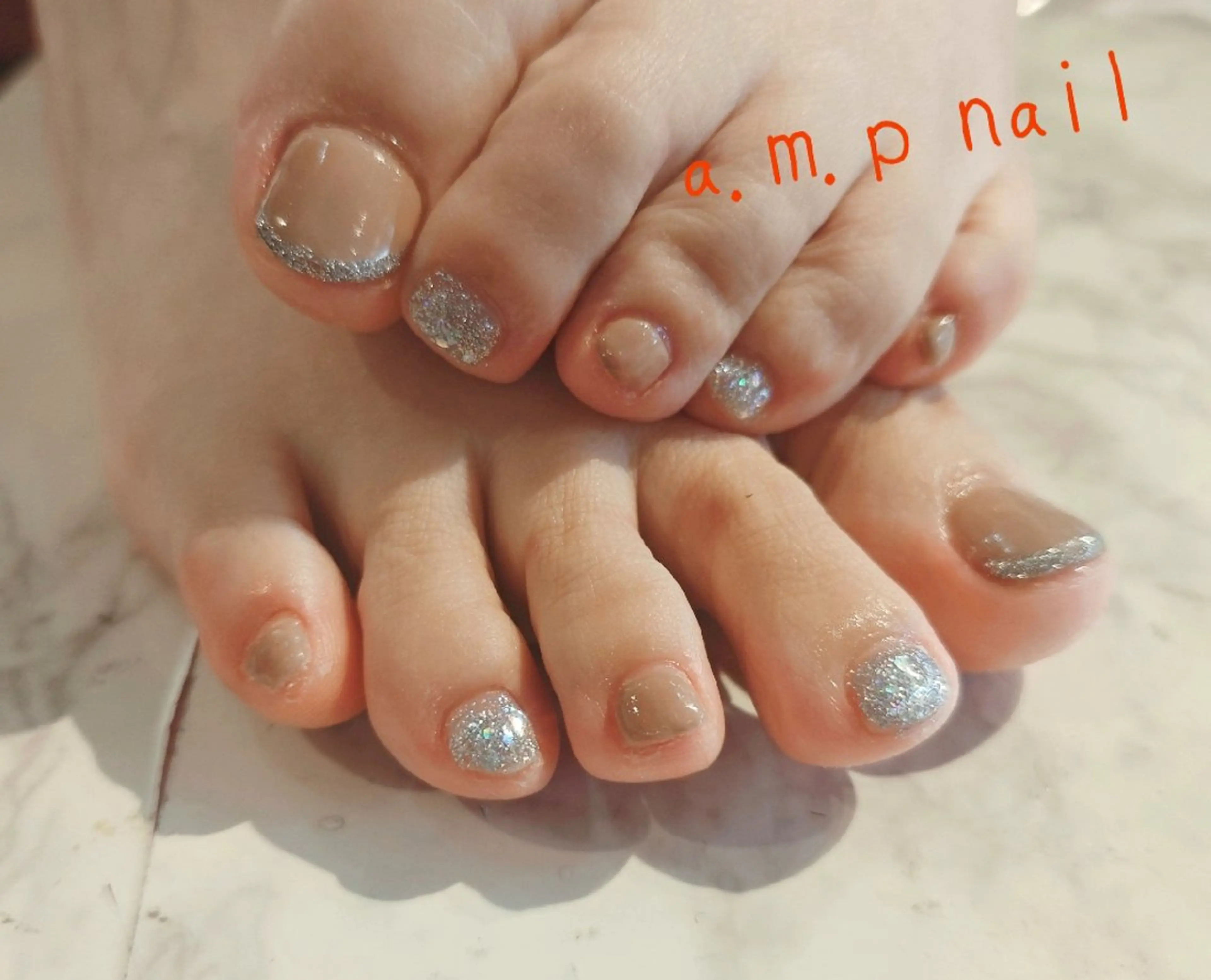 ネイル フットネイル a.m.p nail所属・高山 奈津美のネイルデザイン