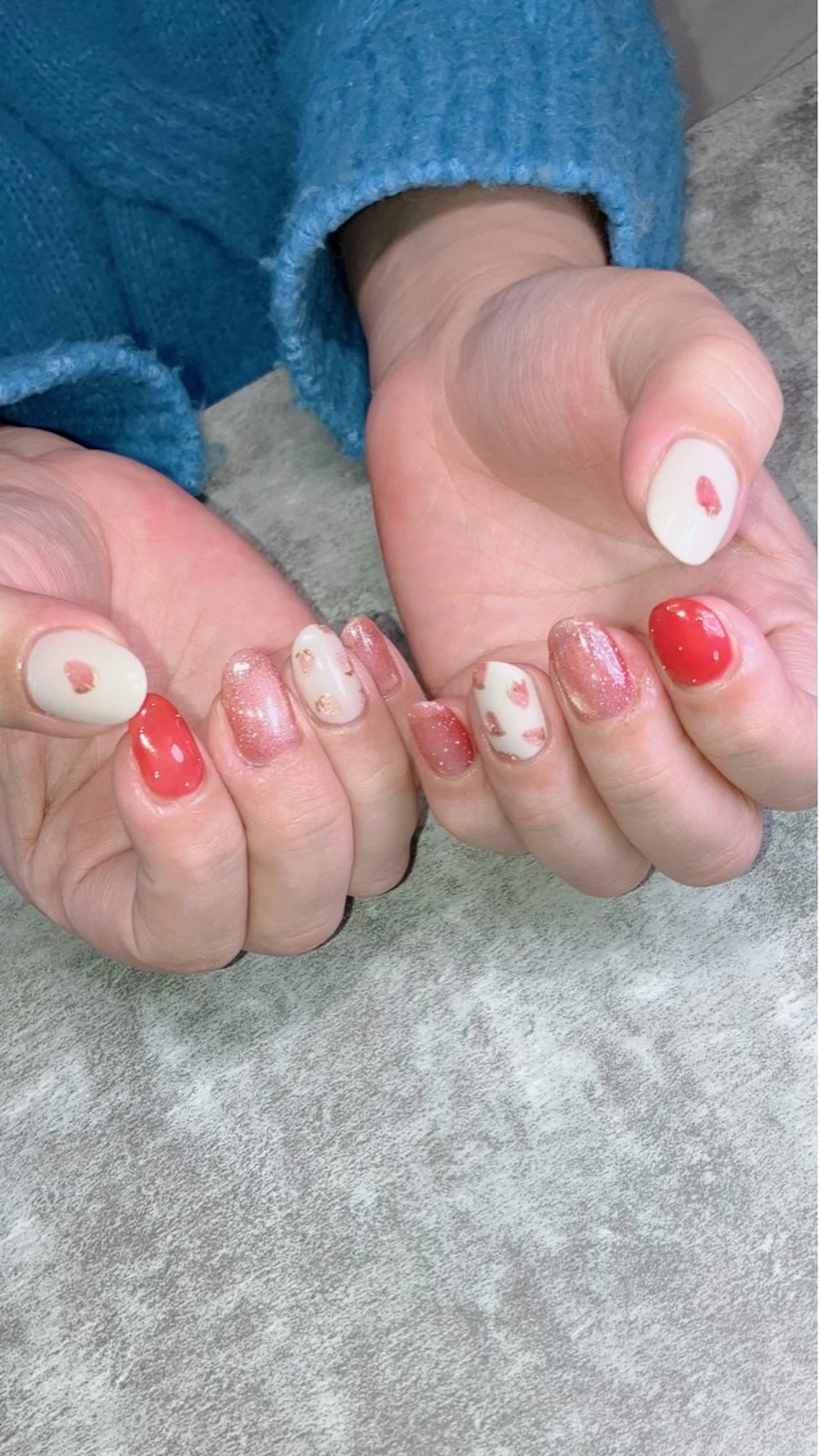 ネイル ハンドネイル ハンドケア haleyume所属・shino🌟 痛ネイルのネイルデザイン