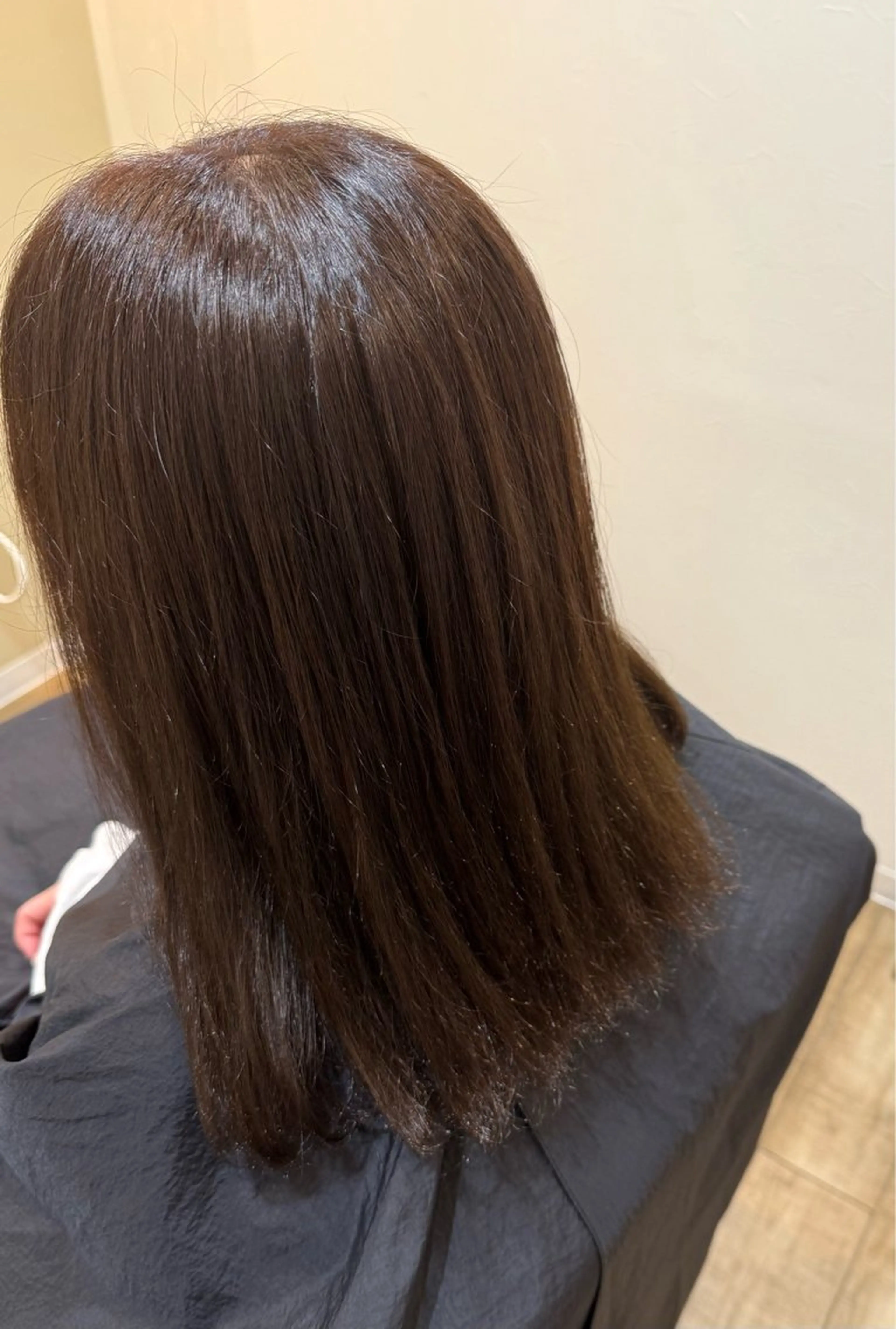 ミディアム カラー アッシュ イエローカラー rocca 糸島店所属・rocca糸島店 リサのヘアスタイル