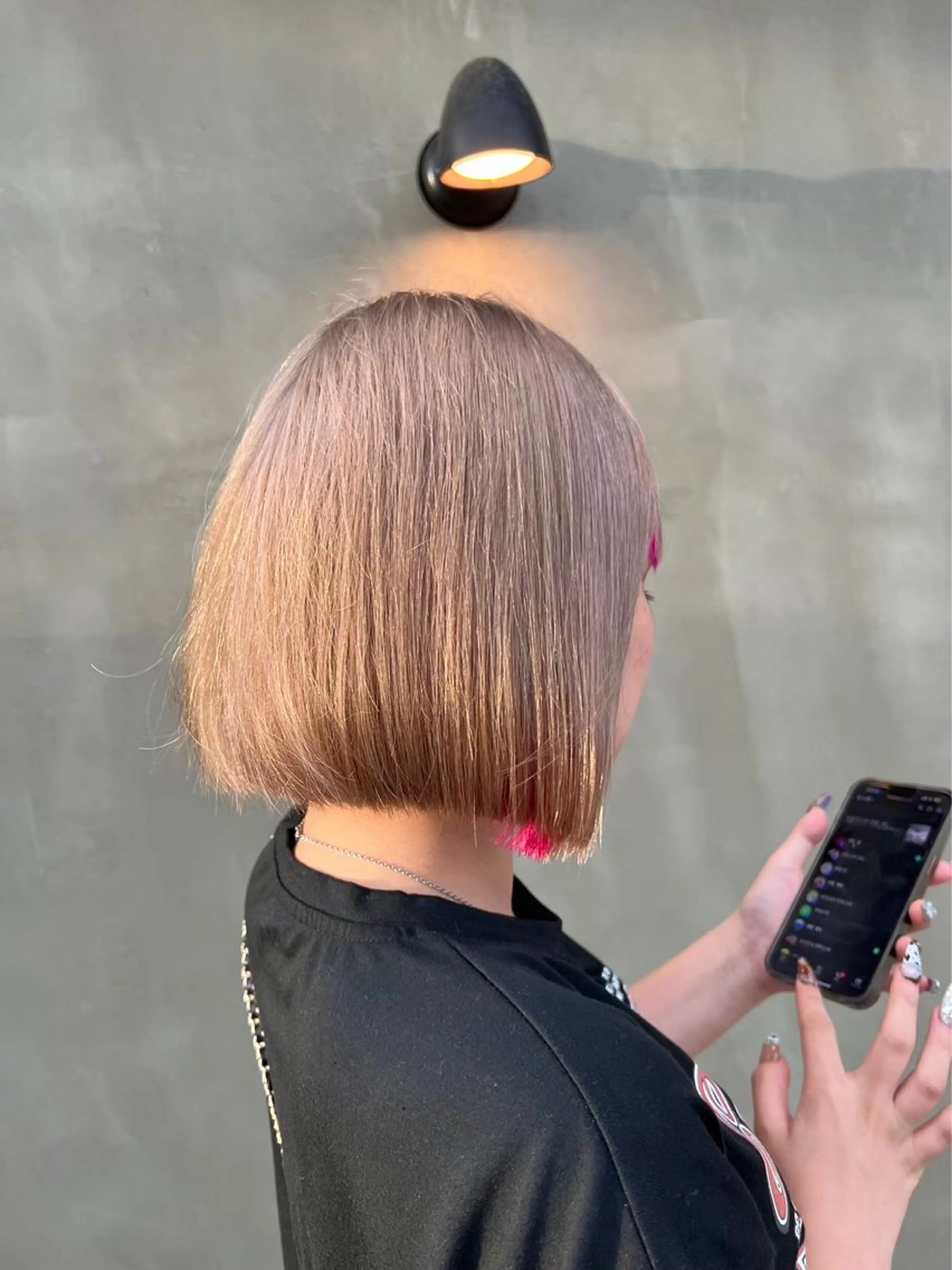 ミディアム カラー 北九州美容室 🇰🇷mahiroのヘアスタイル