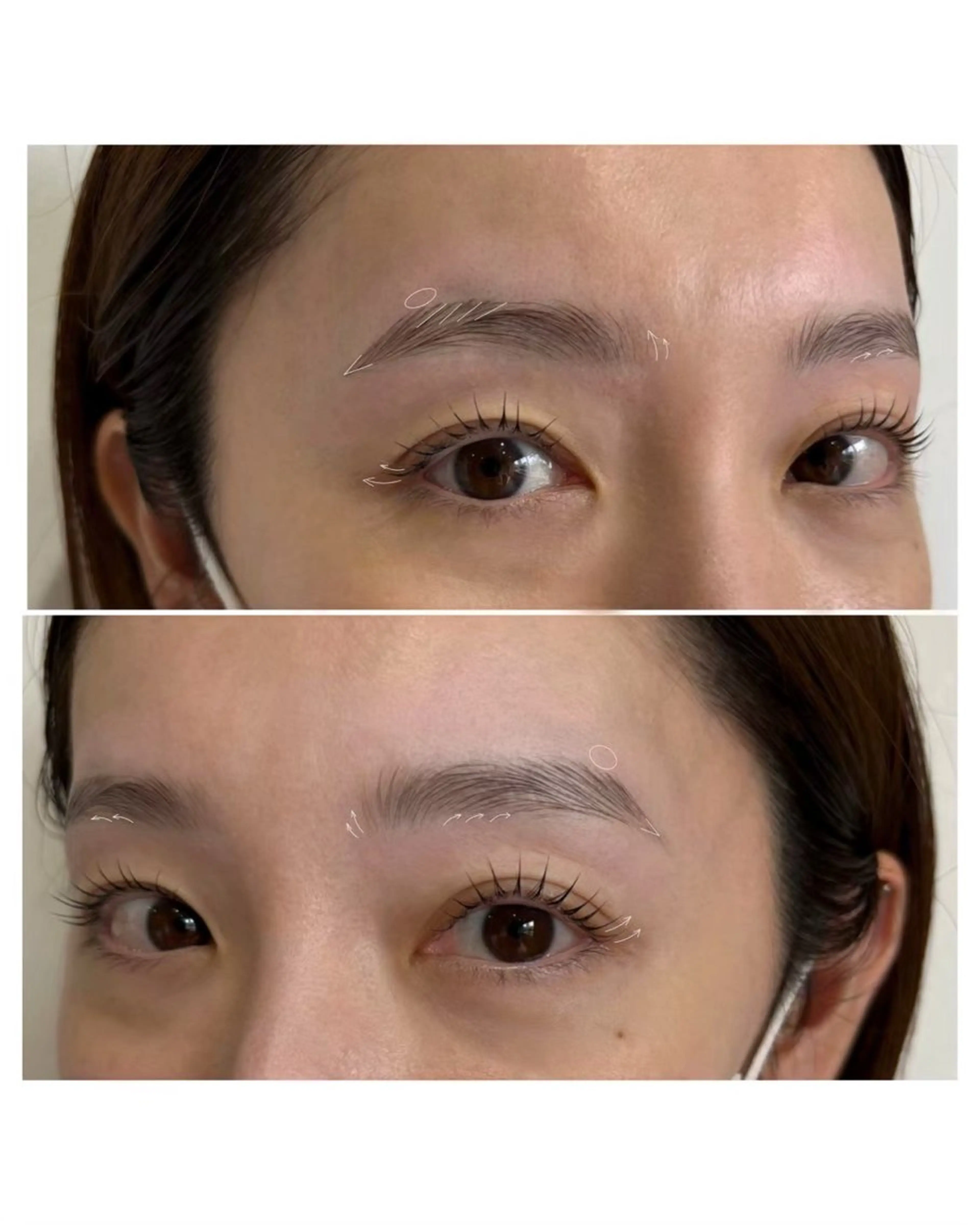 マツエク・マツパ suu東梅田 nanahoのマツエク・マツパデザイン