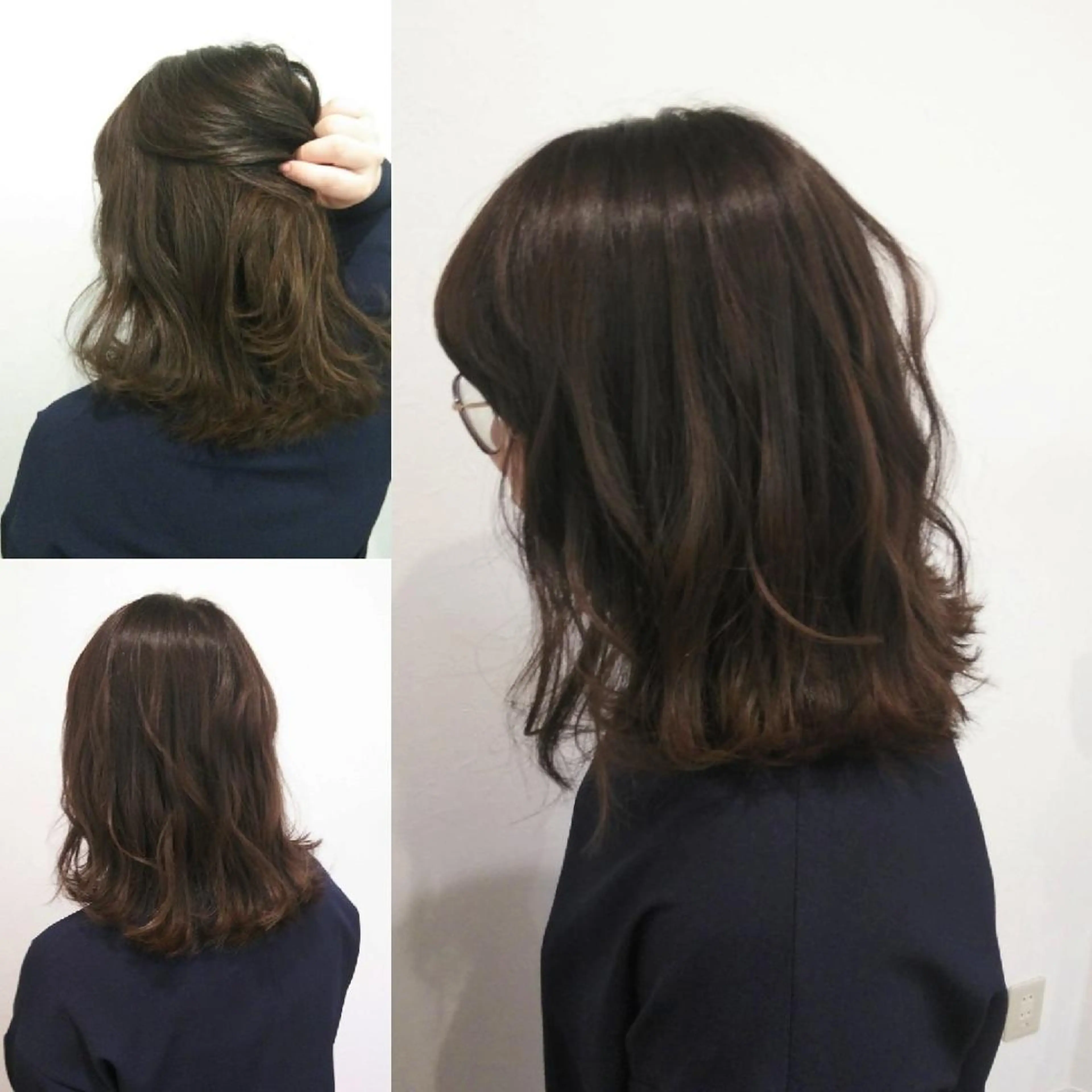 ミディアム カラー パーマ ヘアアレンジ メンズ キッズ ネイル マツエク・マツパ Beauty＆Relaxation MEGUMI所属・MEGUMI megumiのヘアスタイル