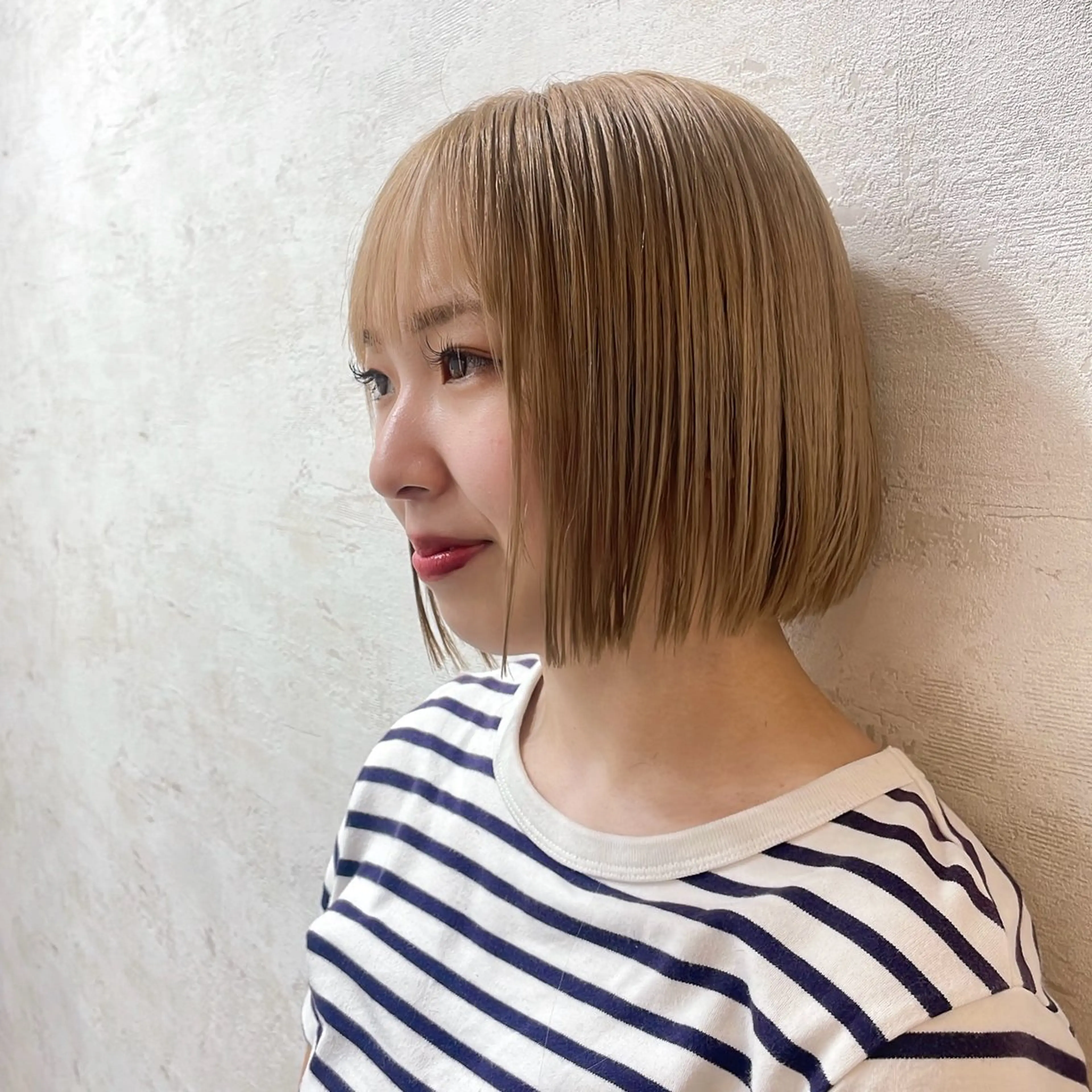 ショート カラー ショートヘア トリートメント カット ヘアカラー トリートメント picasso yume/ボブカットのヘアスタイル