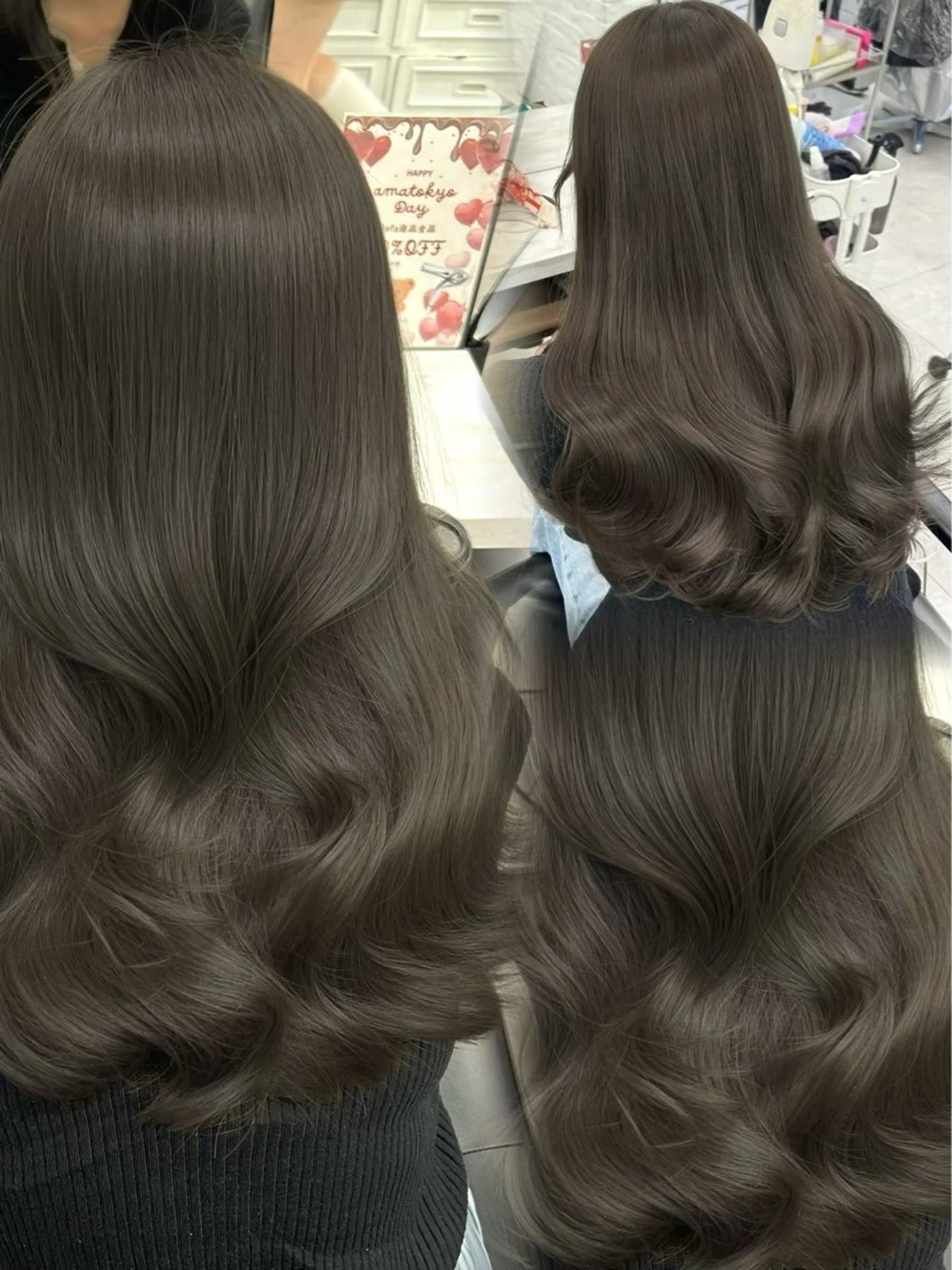 ロング カラー ヘアカラー トリートメント 🫧いちの 🫧のヘアスタイル