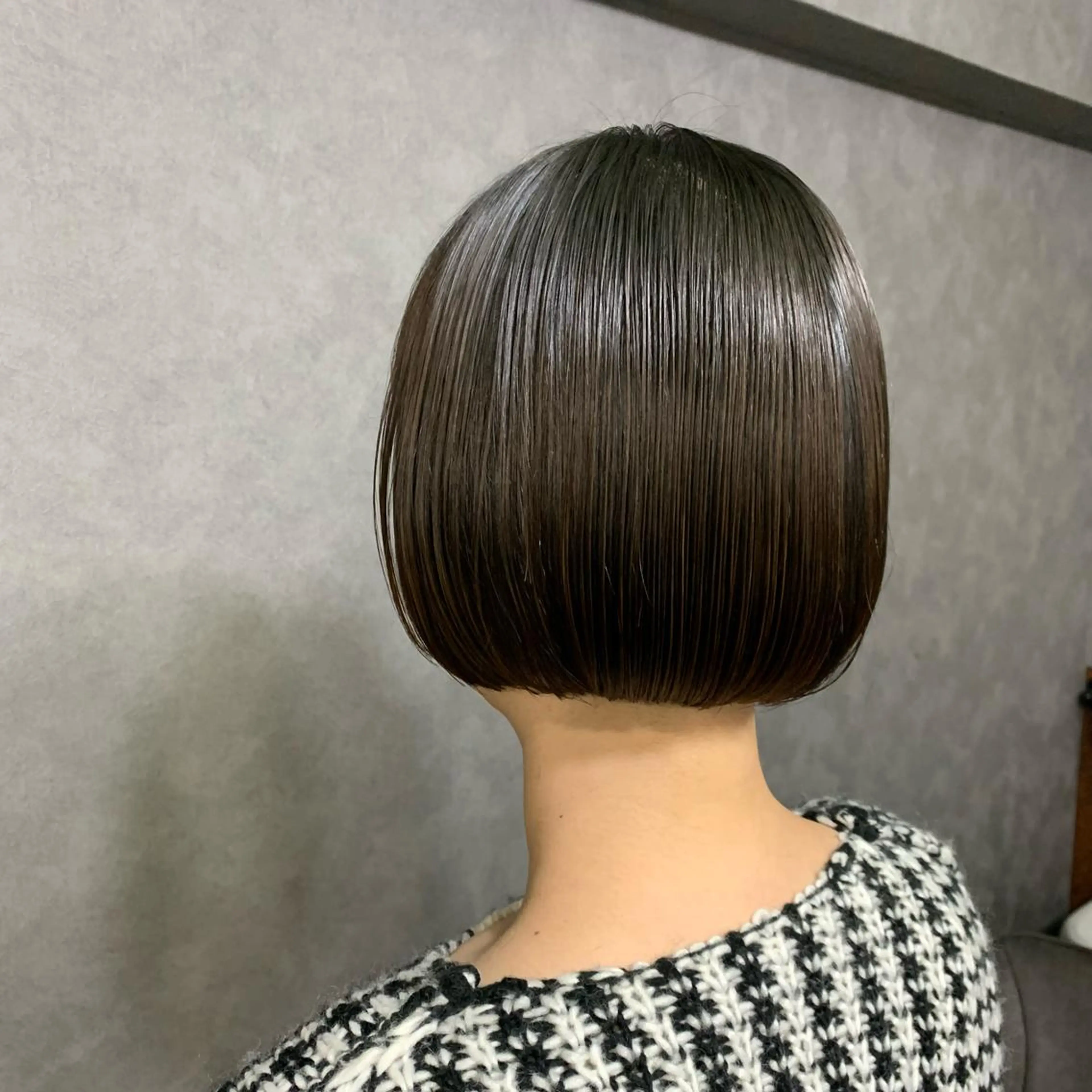 ショート ボブ カット トリートメント chouette/ 根本優希のヘアスタイル