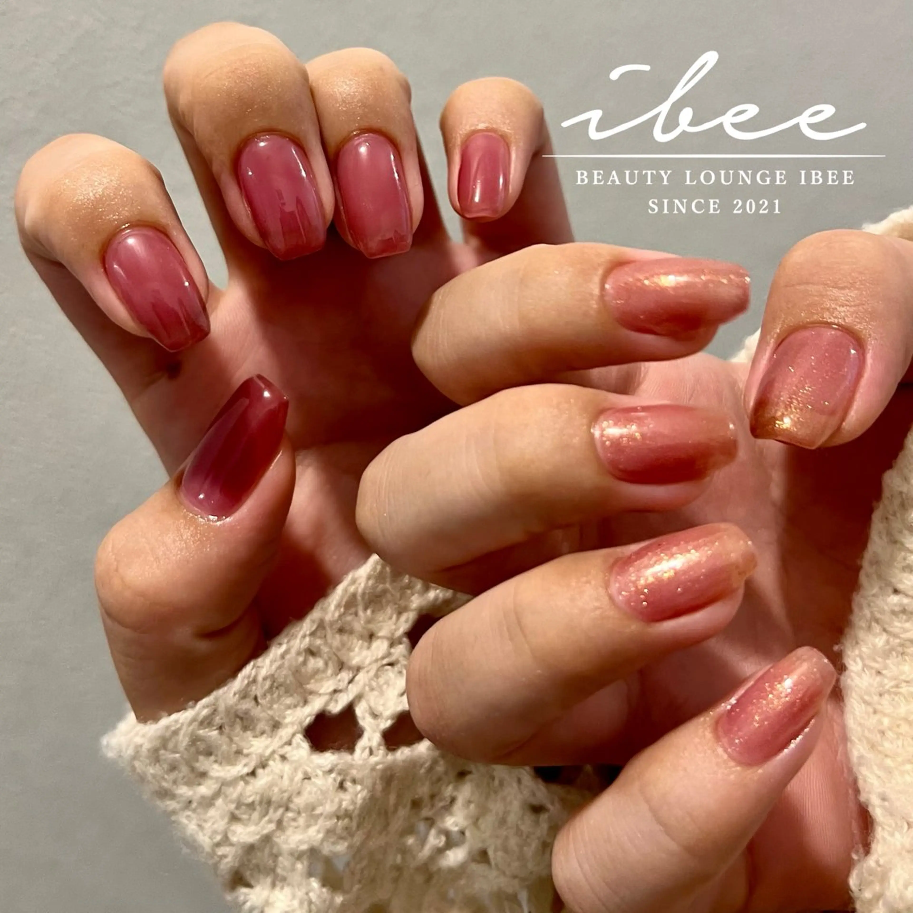 ネイル ハンドネイル ibee nail 🤍yumiのネイルデザイン