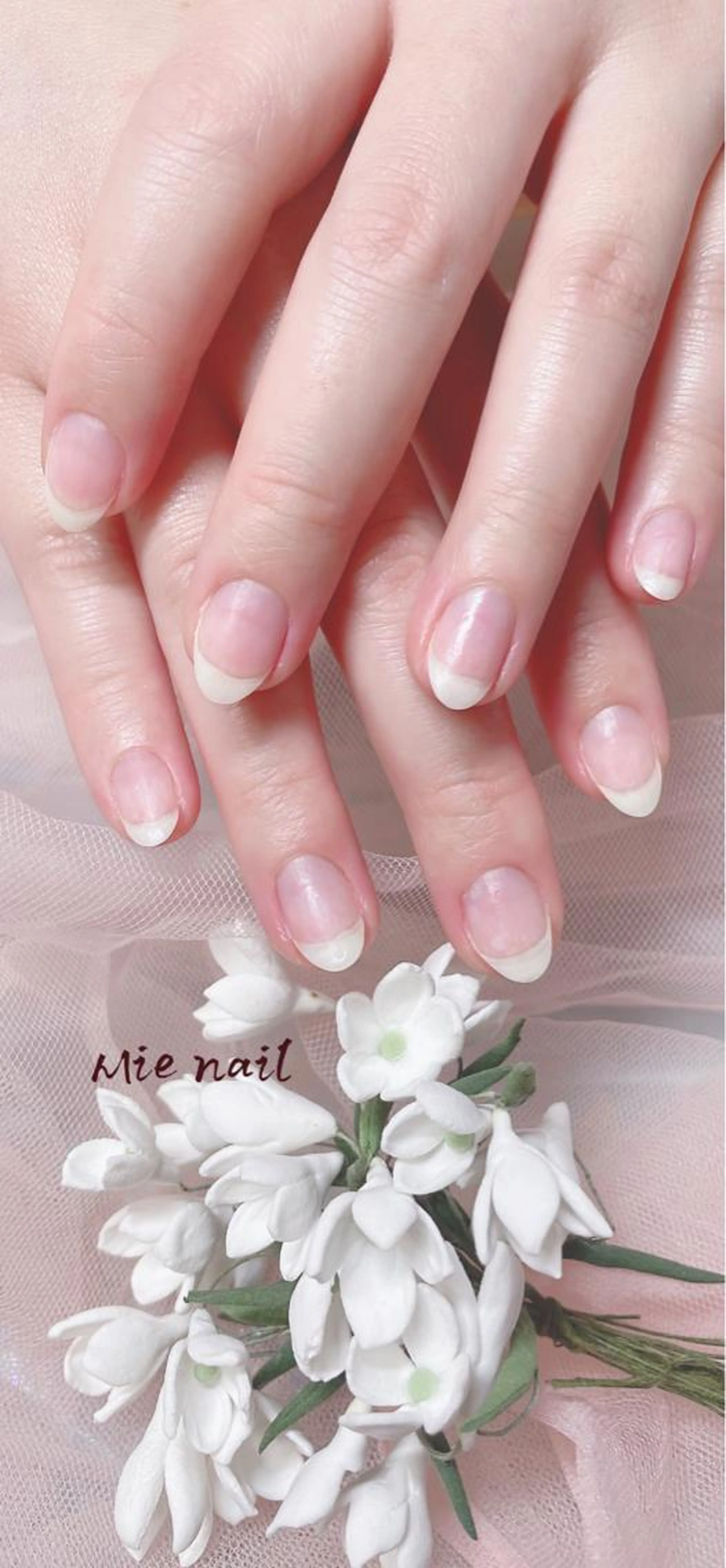 ジェルネイルオフのみ+ケア（ハンドorフット）長さ出しがある場合には1本+100円になりますの写真