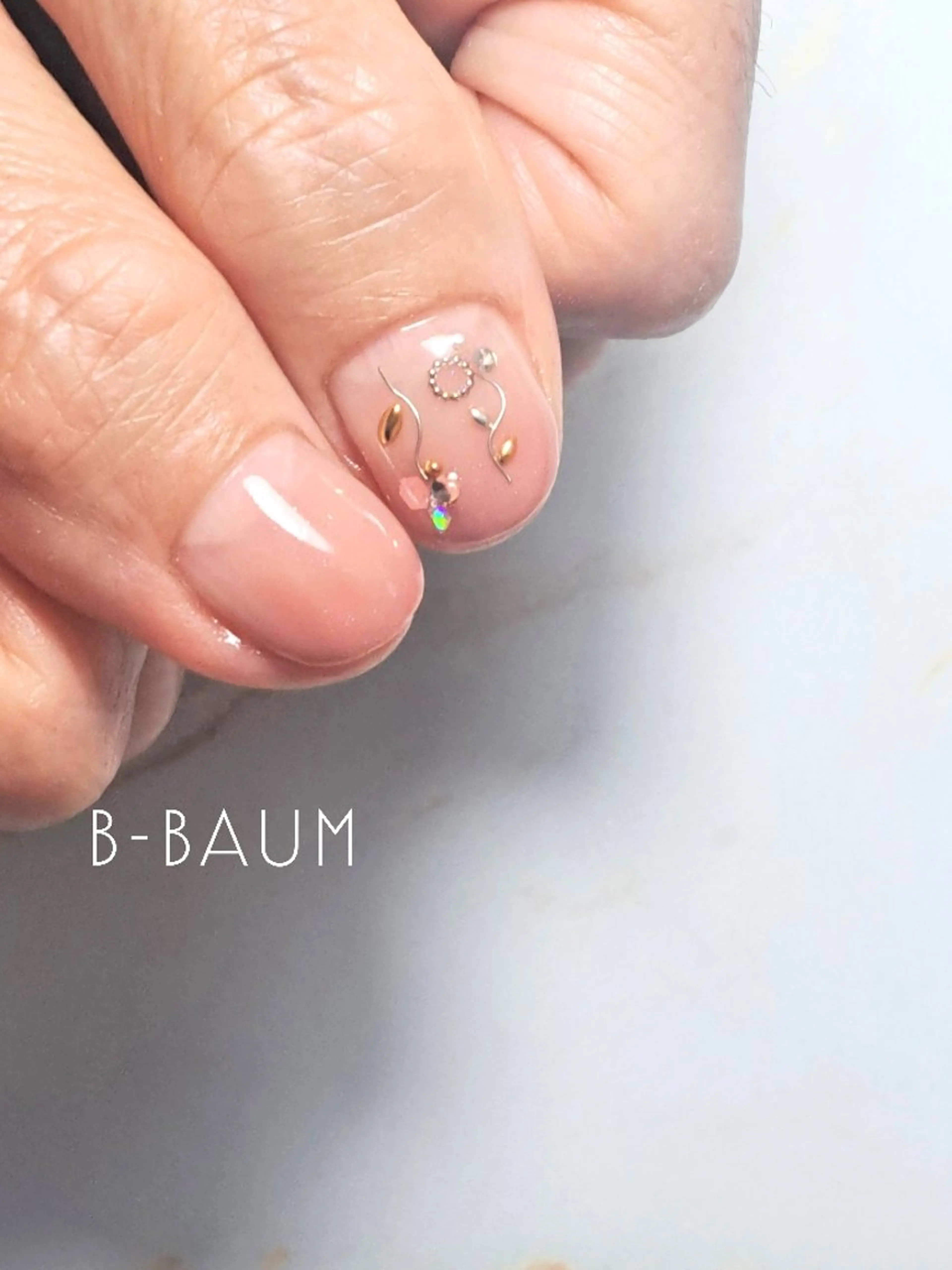ネイル フラワーネイル ハンドネイル B-BAUM  nailsalon のネイルデザイン