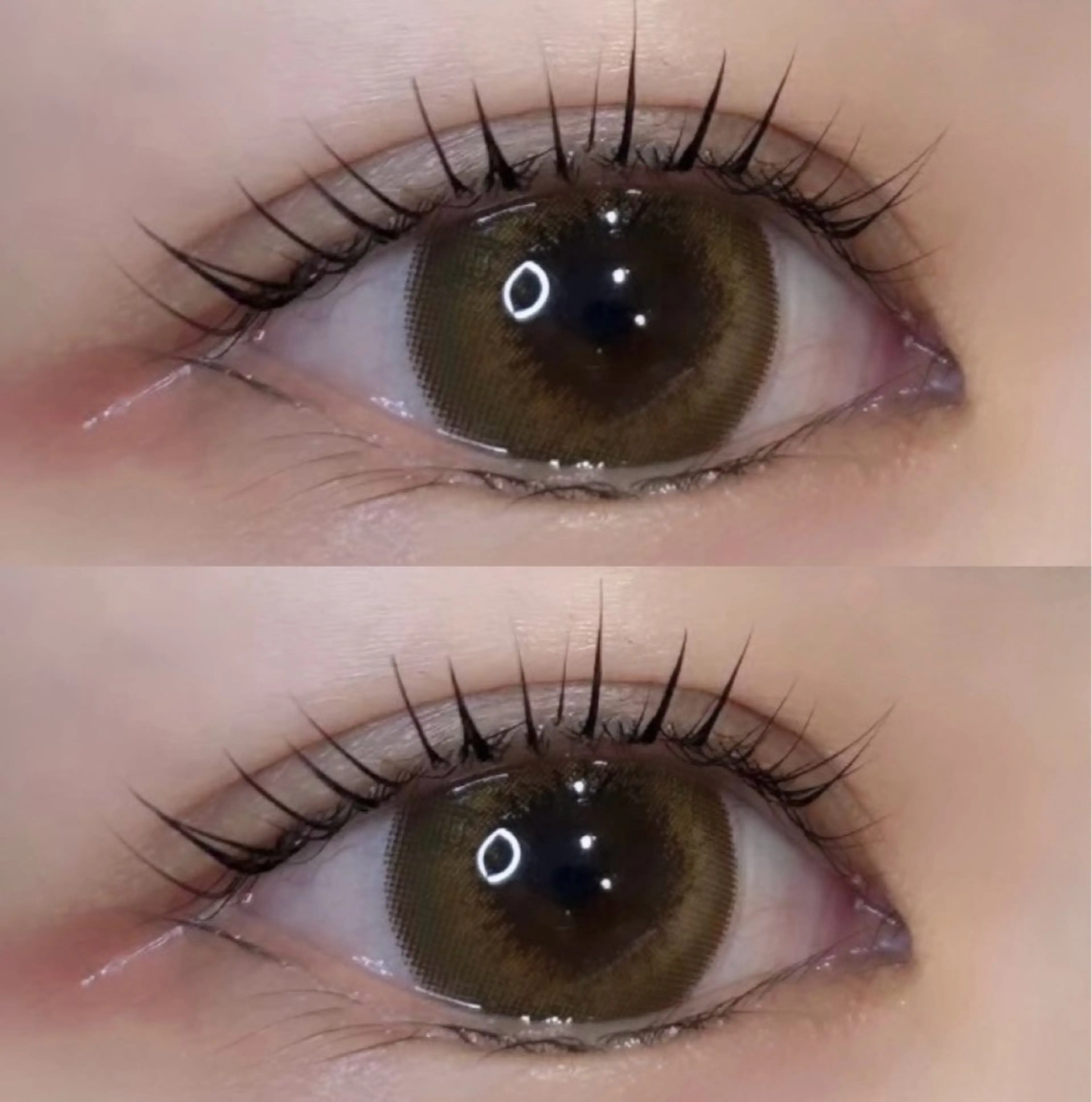 マツエク・マツパ eve🐰束間まつ毛 /透明感カラーのヘアスタイル