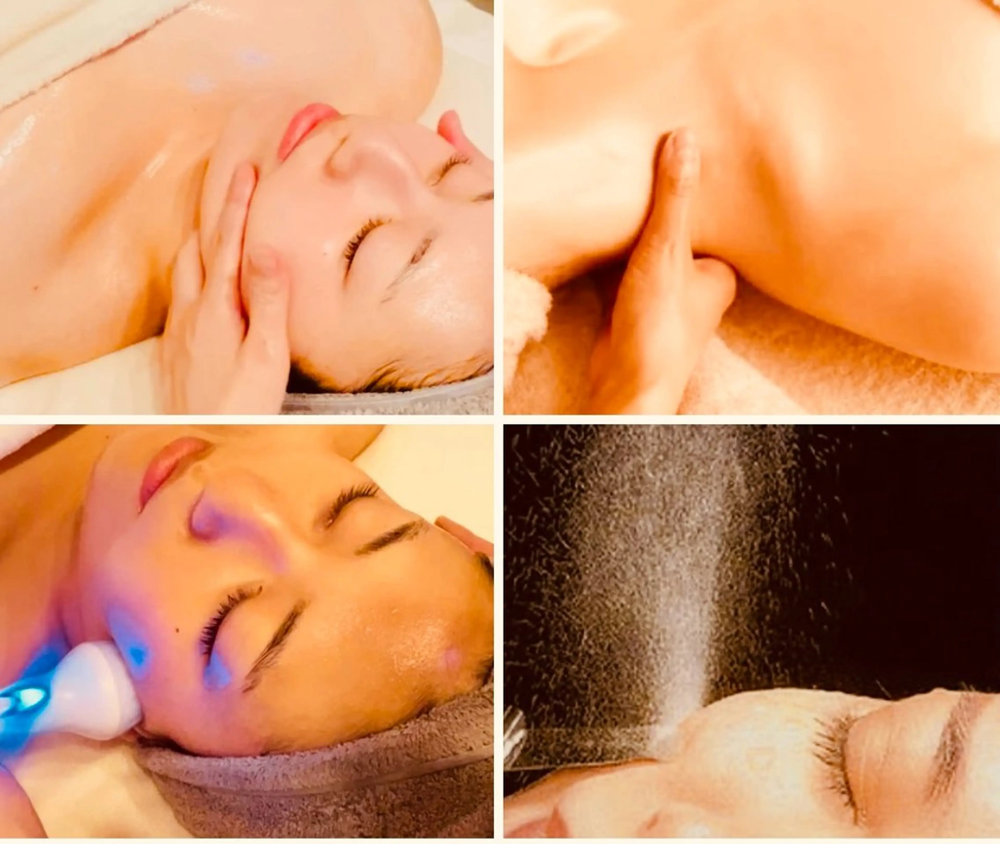 人気✨【極上フェイシャル🕐90分】💆‍♀️デコルテ•首肩•小顔リンパマッサージ➕《ラジオ波+ピーリング&毛穴洗浄》の写真