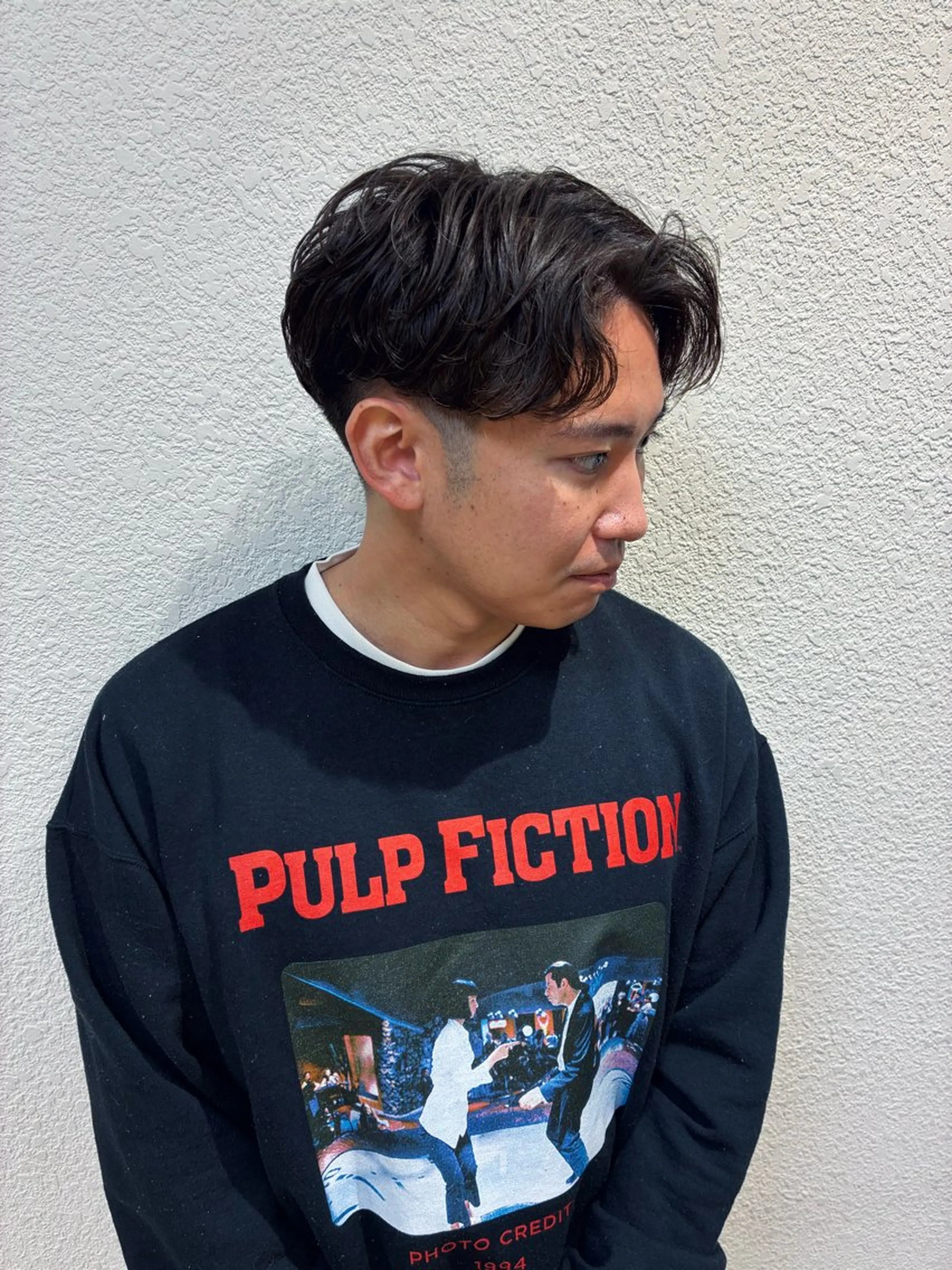 パーマ メンズ カット パーマ トリートメント 金山/メンズパーマ 西村侑真のヘアスタイル