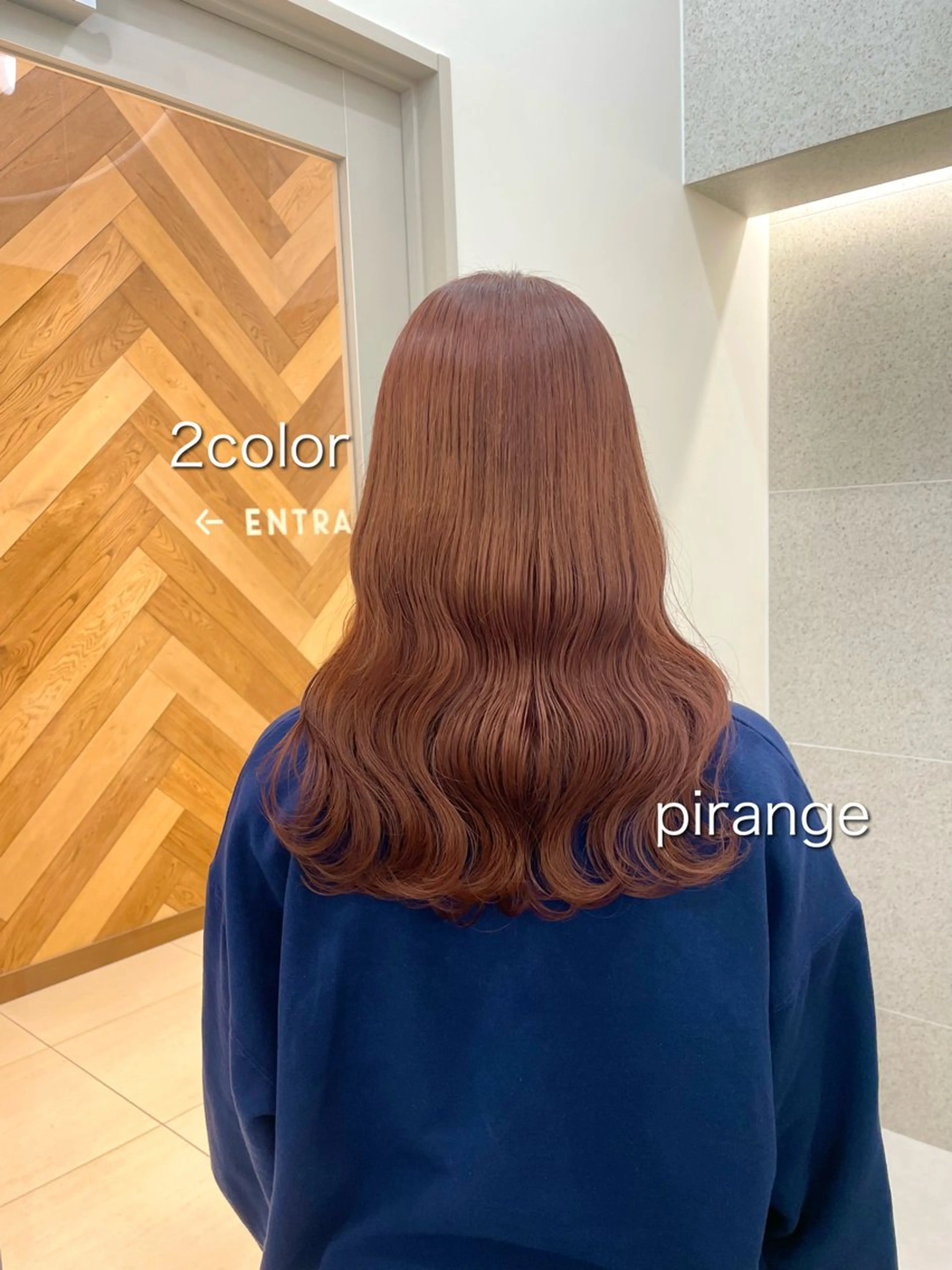 セミロング ヘアカラー GO TODAY仙台一番町店所属・【仙台オタク美容師】 ゆさこのかのヘアスタイル