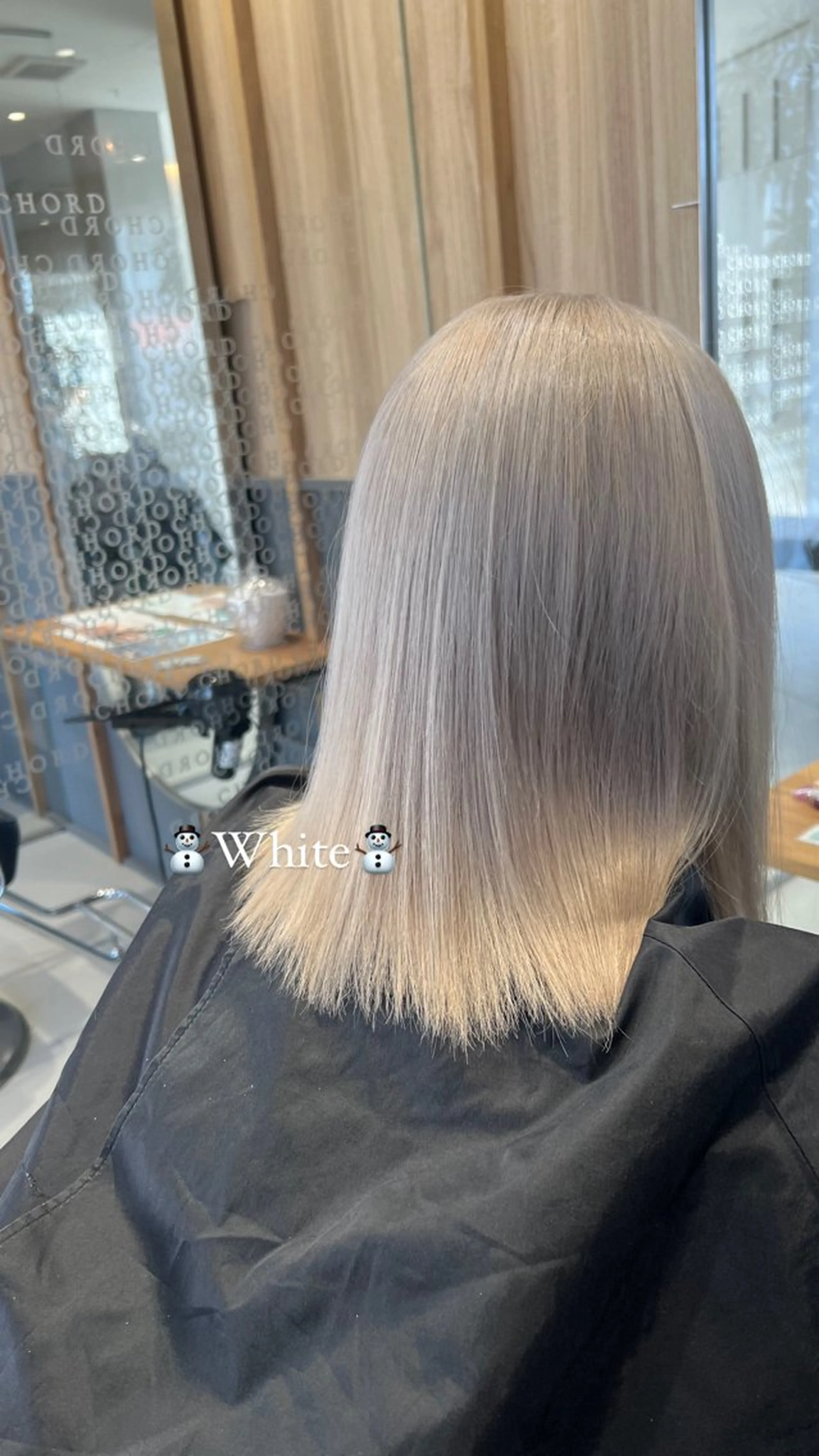 ミディアム カラー ハイトーンカラー イルミナカラー 🦄Rena 🦄のヘアスタイル