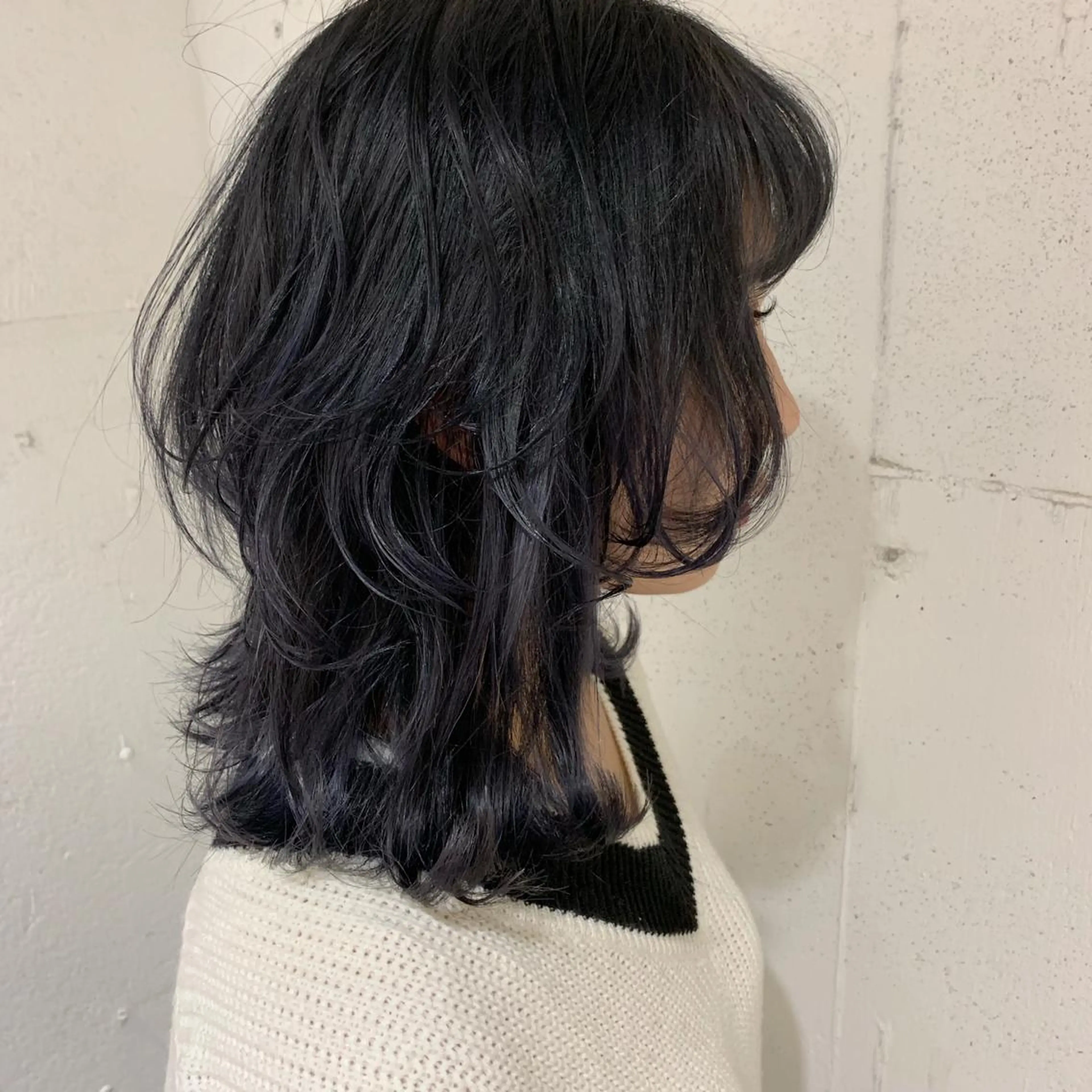 セミロング カラー 🎈馬場佑馬/ スパイラルパーマ🎈のヘアスタイル