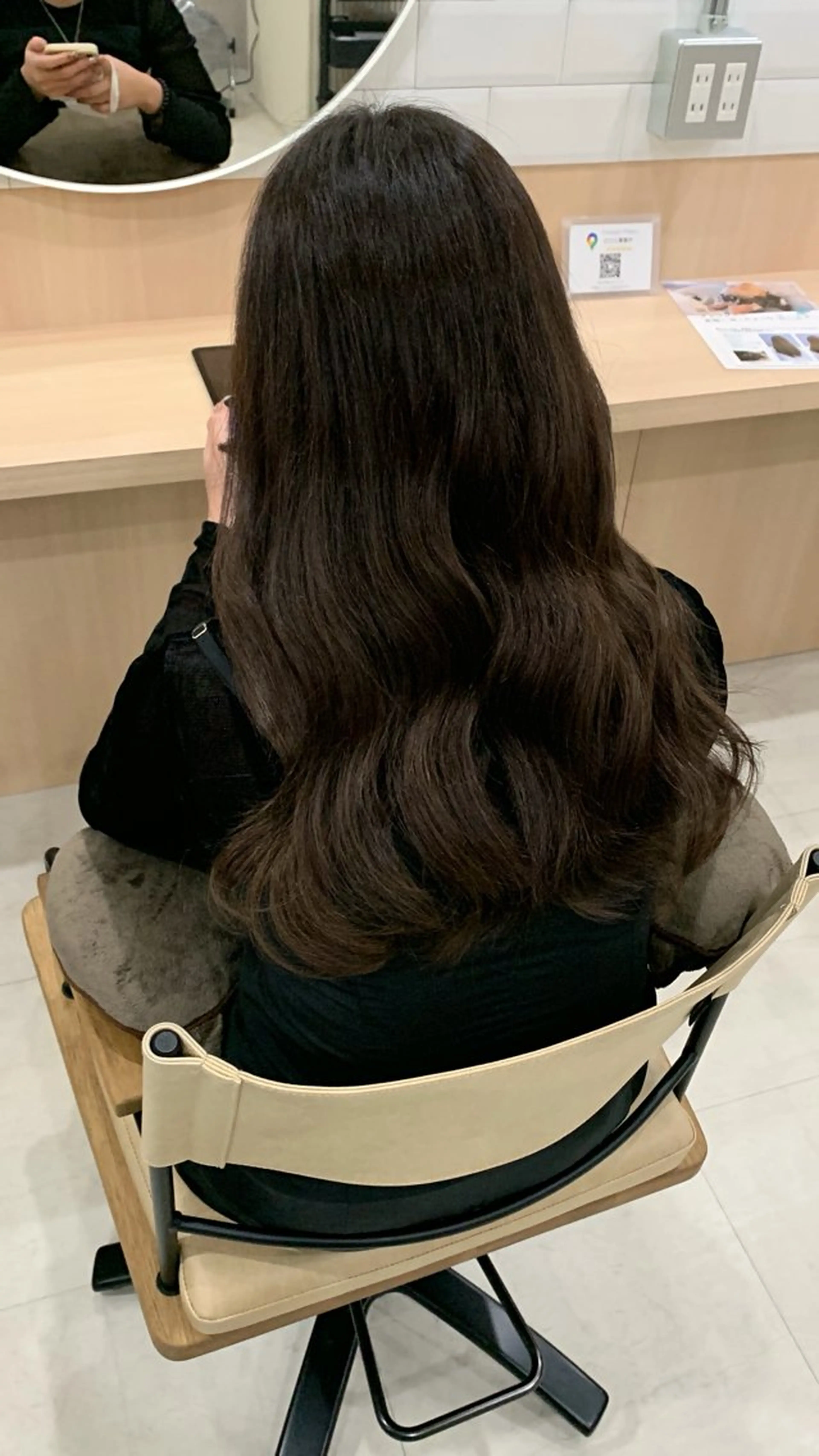 ロング カラー 田中 怜菜のヘアスタイル
