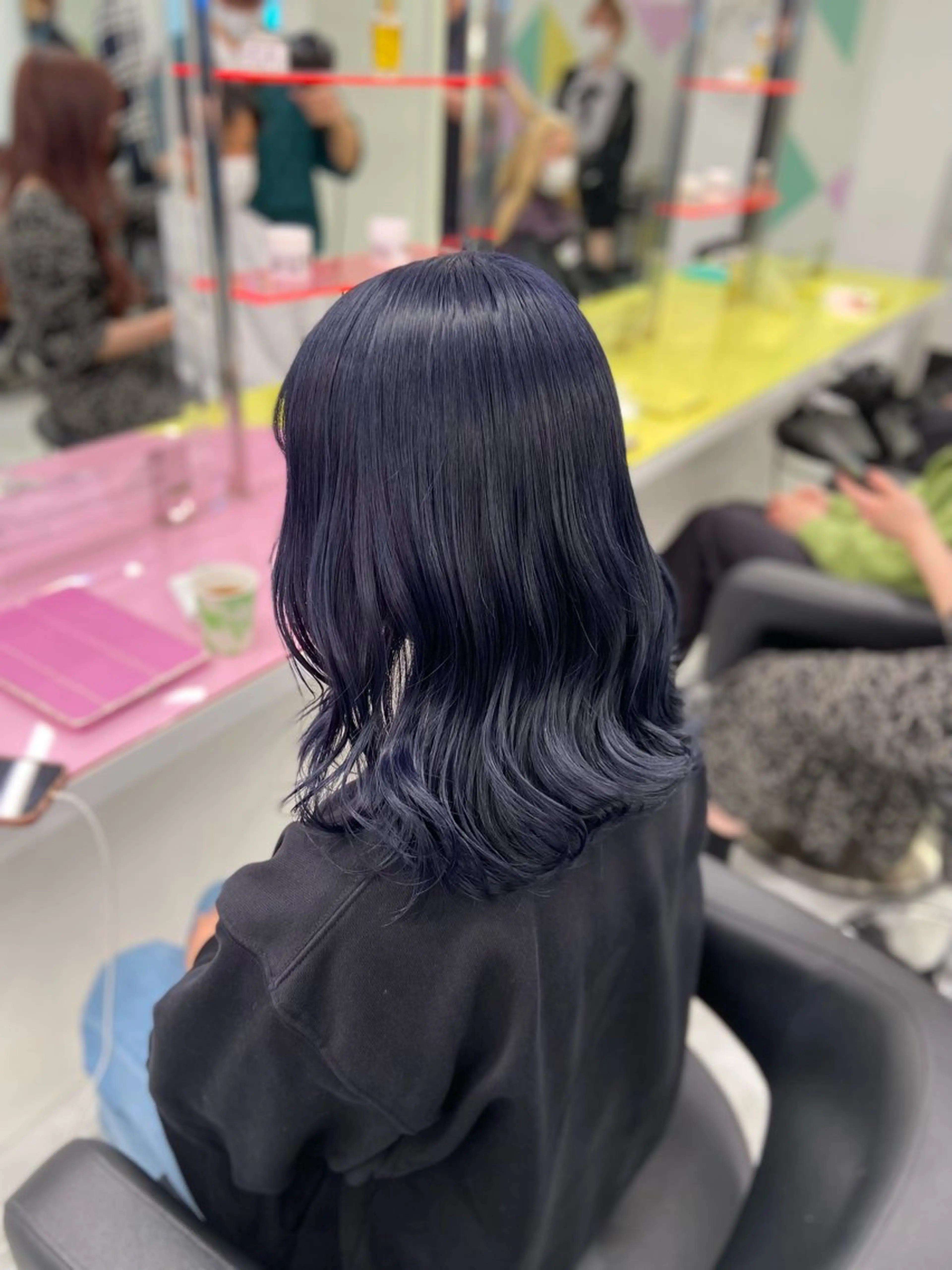 セミロング カラー 💗艶髪透明感カラー 💗DAIKI💗のヘアスタイル