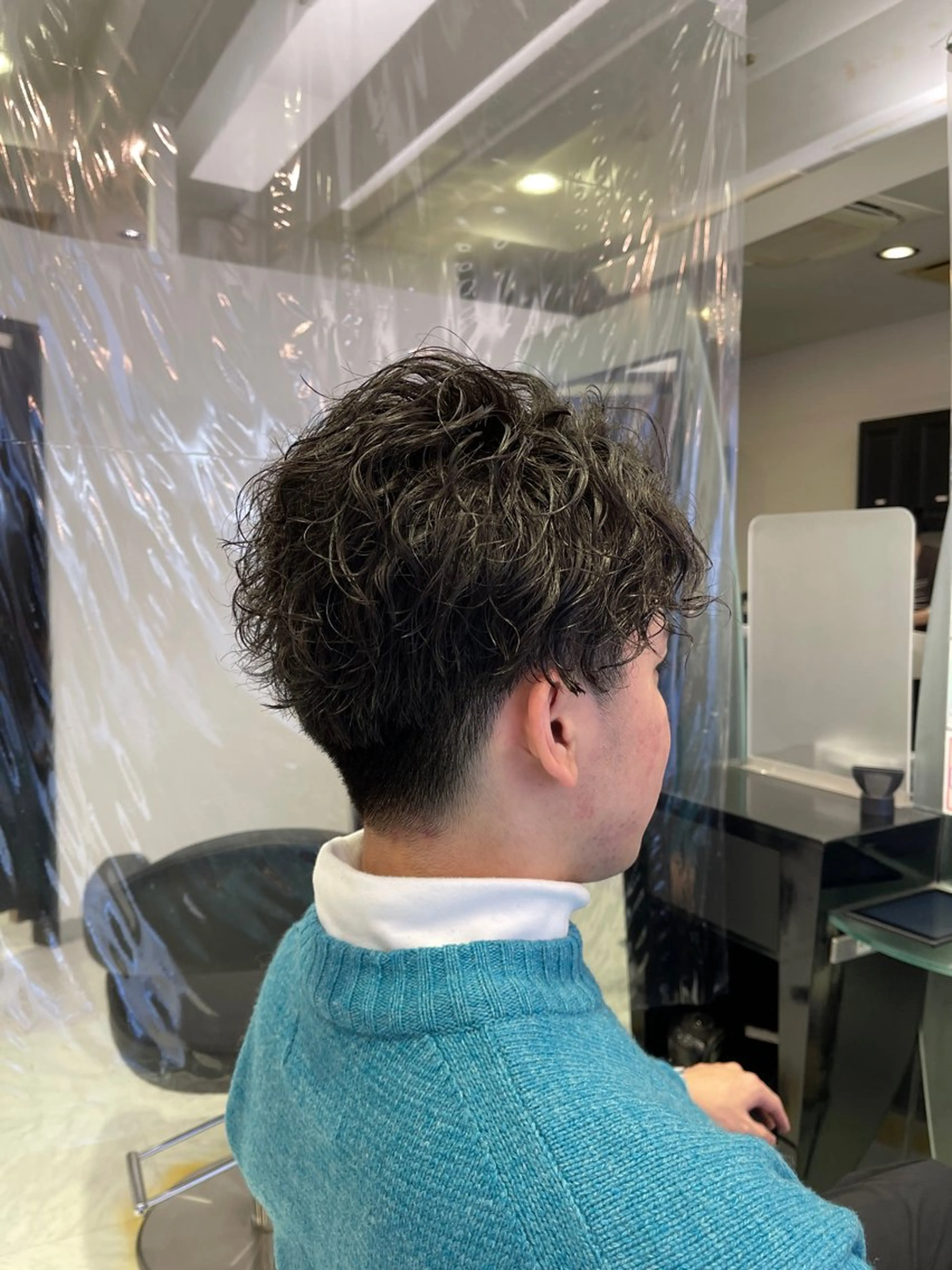 ショート パーマ メンズ メンズパーマ カット パーマ MURATA KOHEIのヘアスタイル