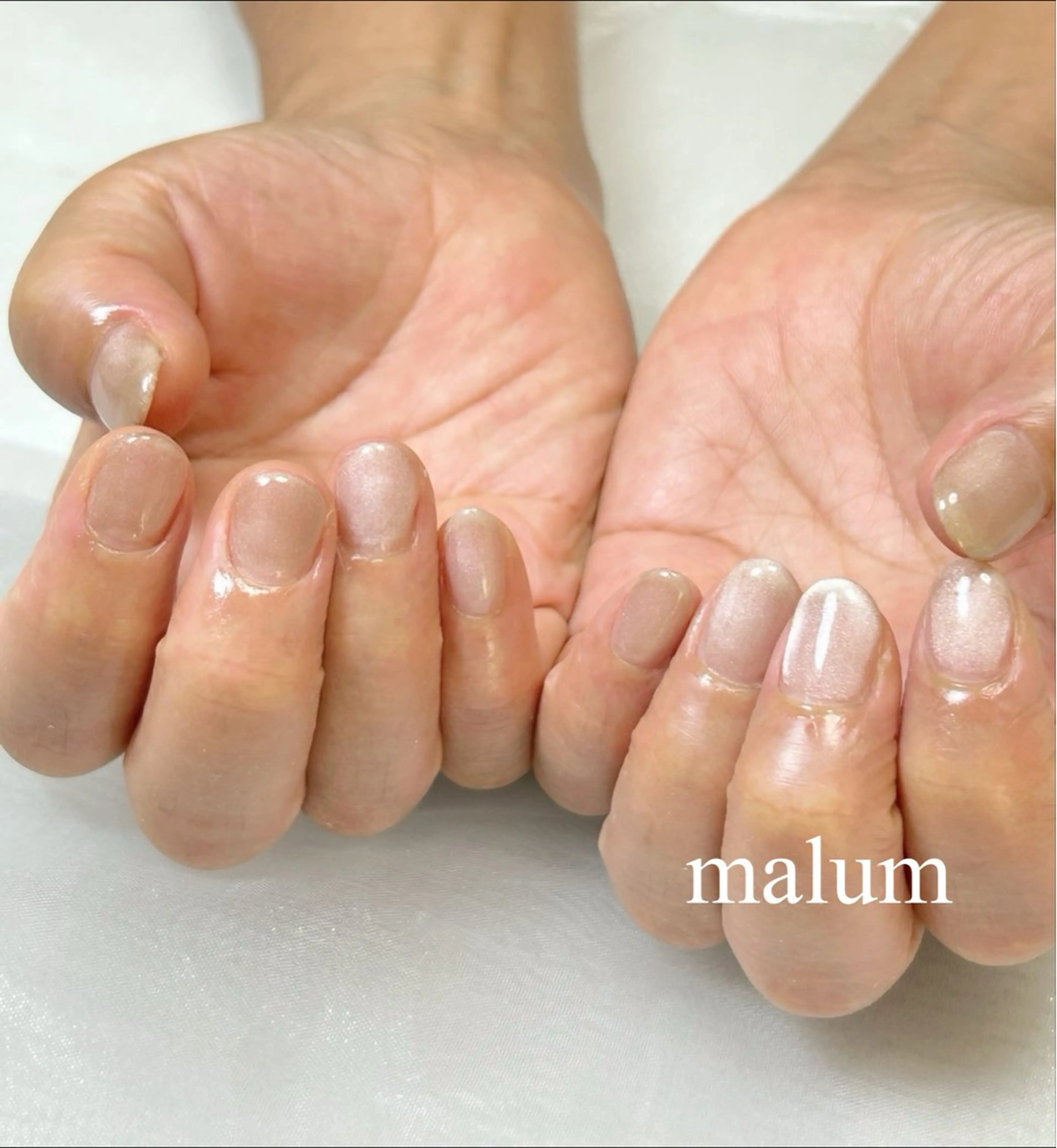 ネイル マグネットネイル malum nailのネイルデザイン