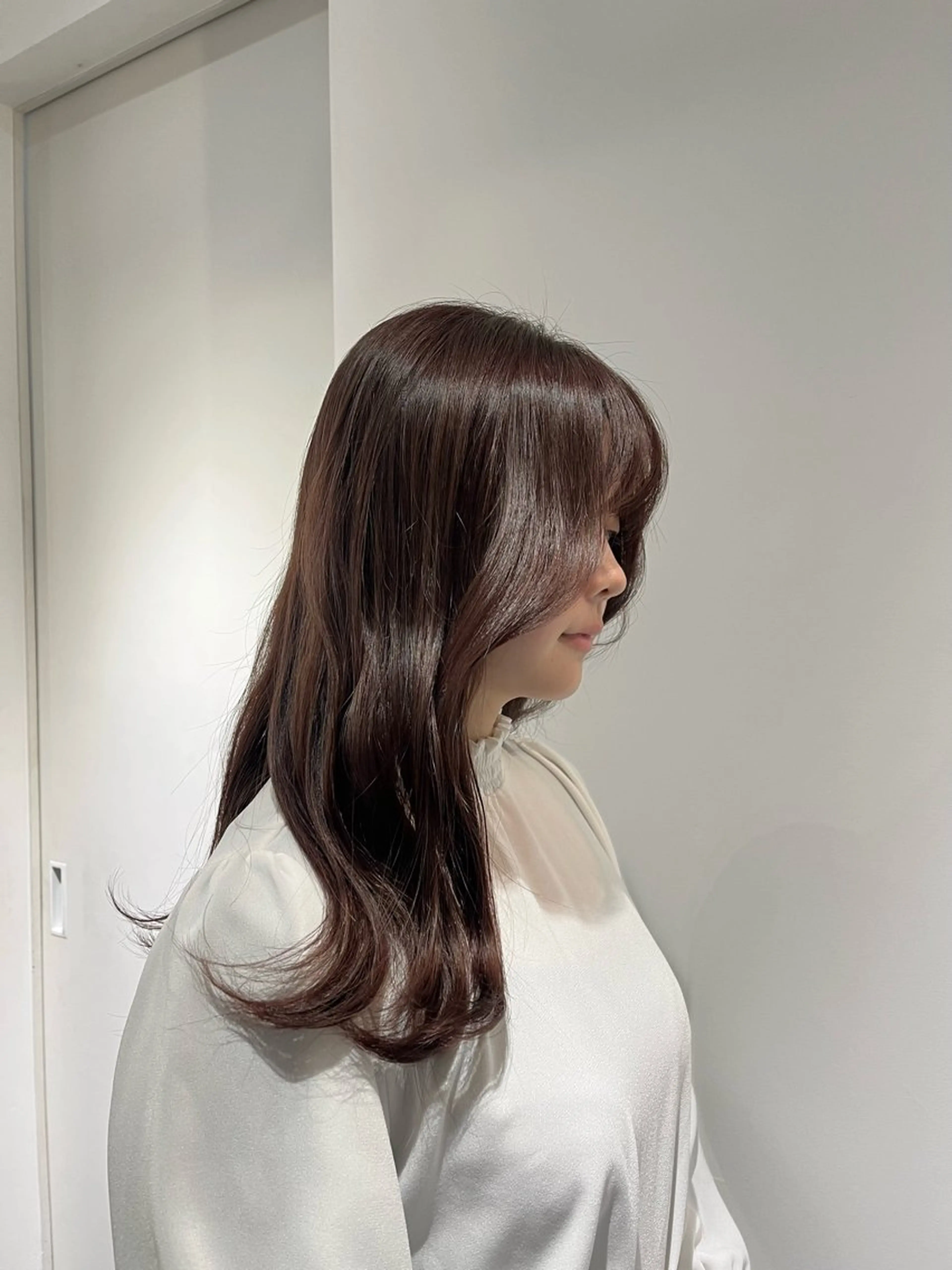 ロング カラー カラー/レイヤー /カット泉谷七登のヘアスタイル