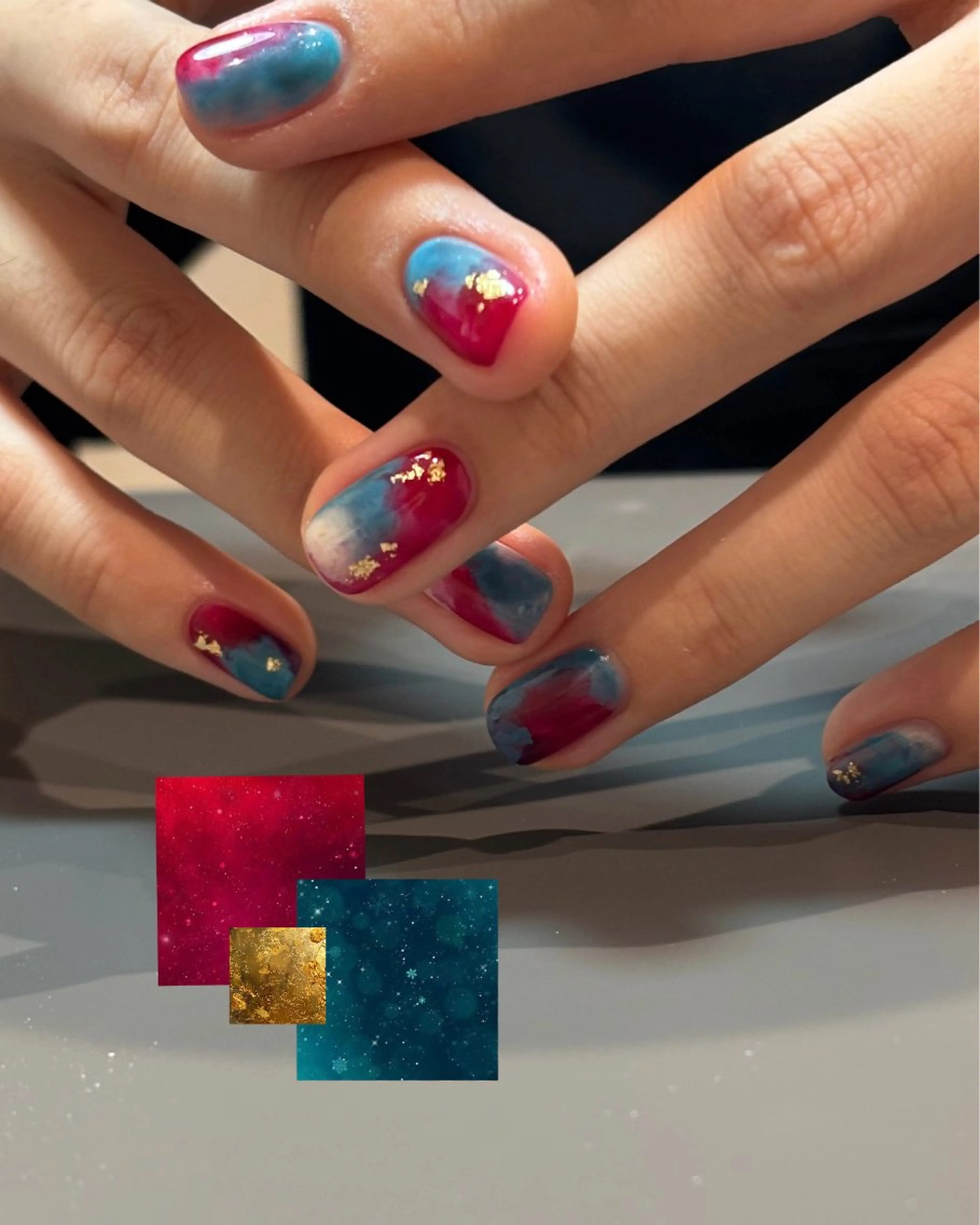 ネイル ハンドネイル Helianthe所属・NAILARTIST MIKAのネイルデザイン