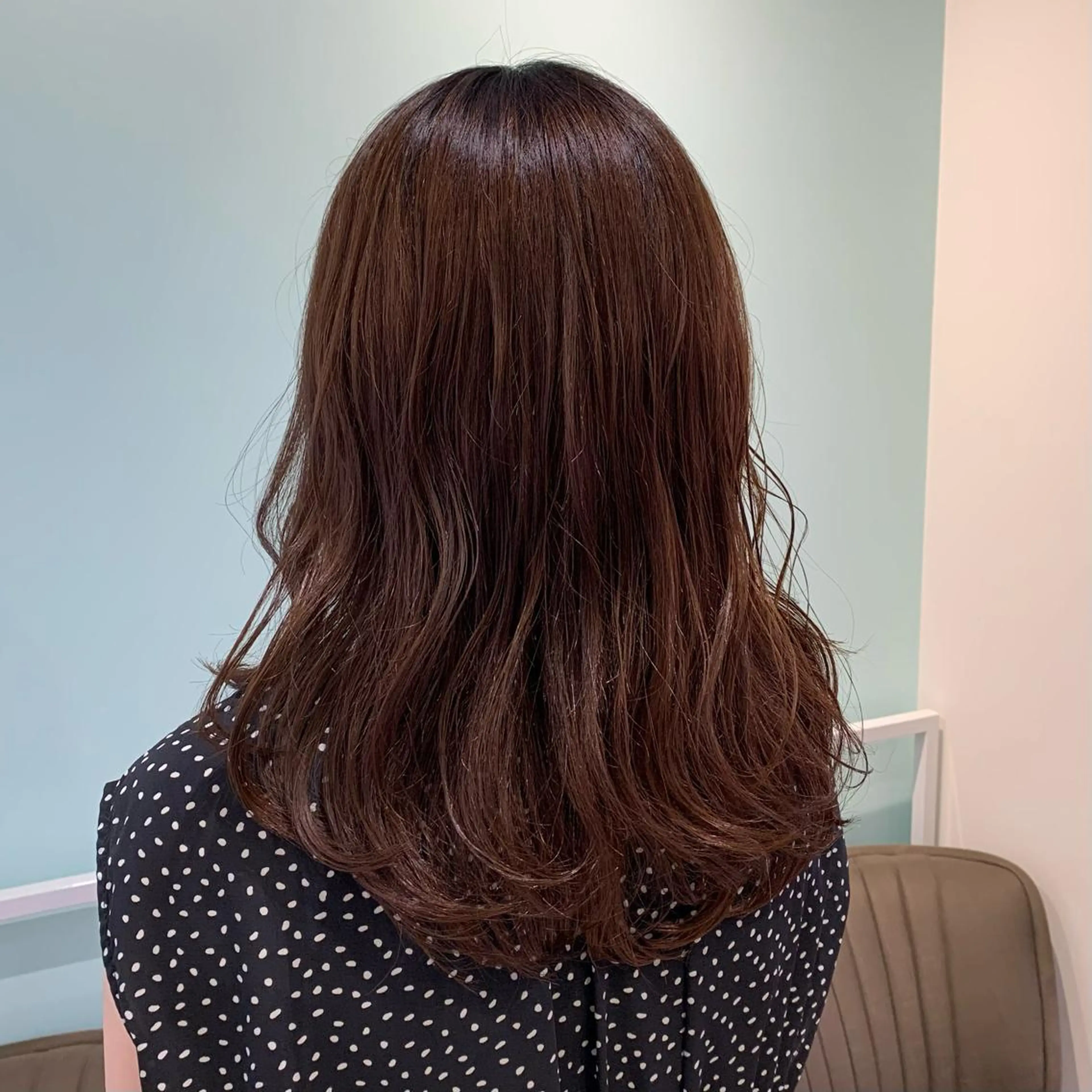 セミロング レイヤーカット カット トリートメント 森山 佳小里/カラー /似合わせカットのヘアスタイル