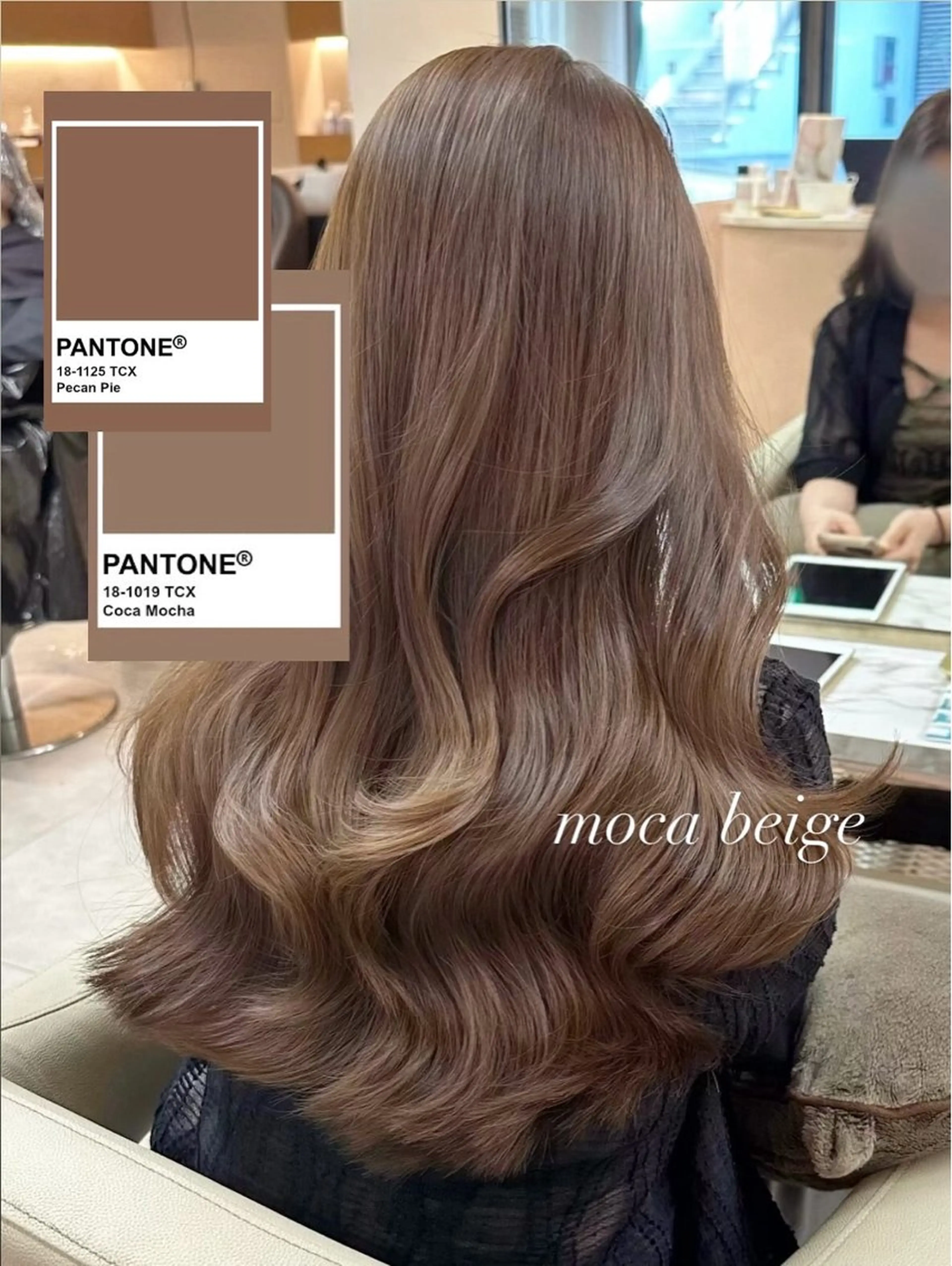 ロング カラー ベージュカラー ブリーチ ブリーチなしカラー レイヤーカット ヘアカラー トリートメント 韓国ヘア🦢🖤 Sayumiのヘアスタイル