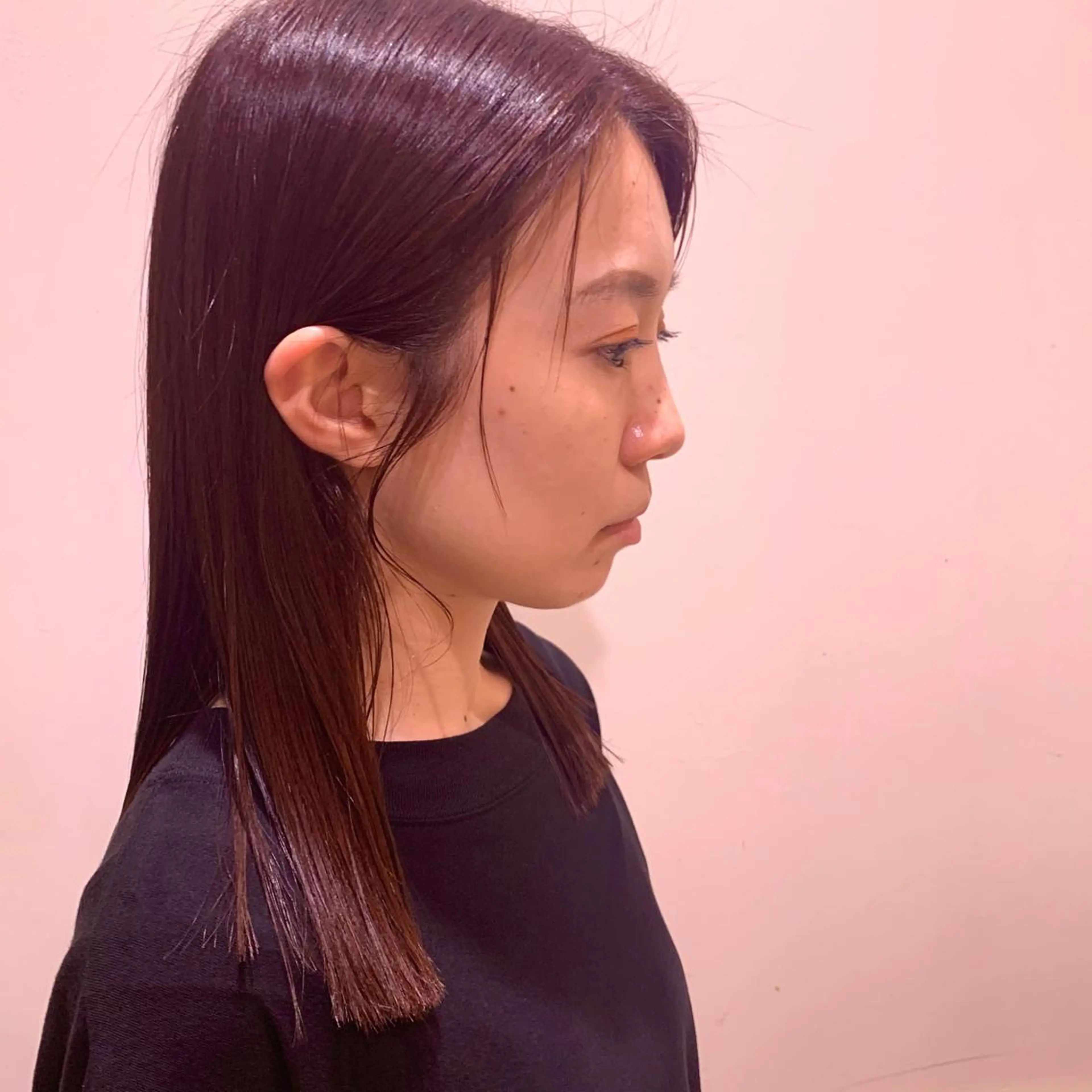 セミロング カラー 田中 まりなのマツエク・マツパデザイン