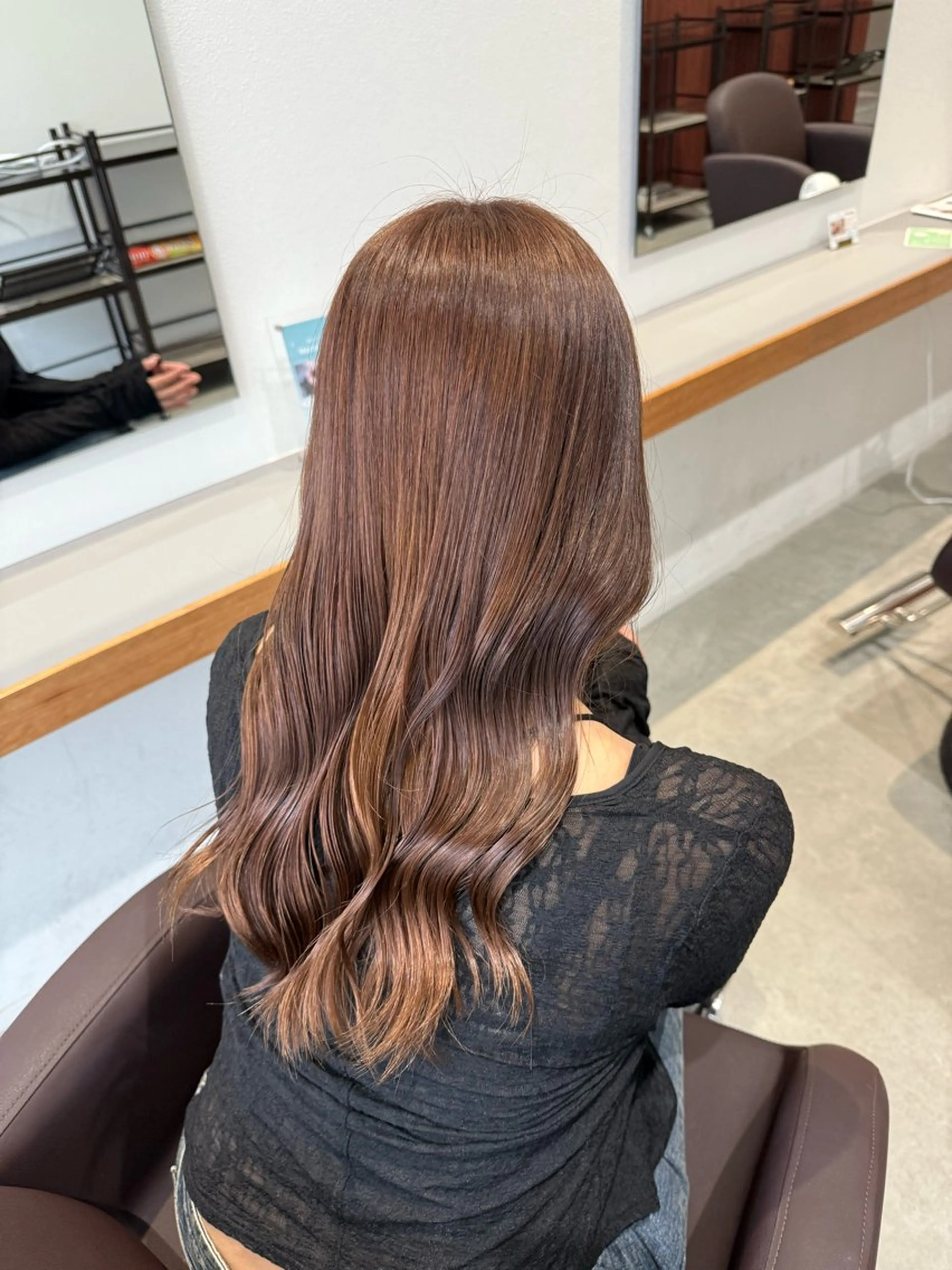 ロング カラー キラ🌟 艶感color🎀のヘアスタイル