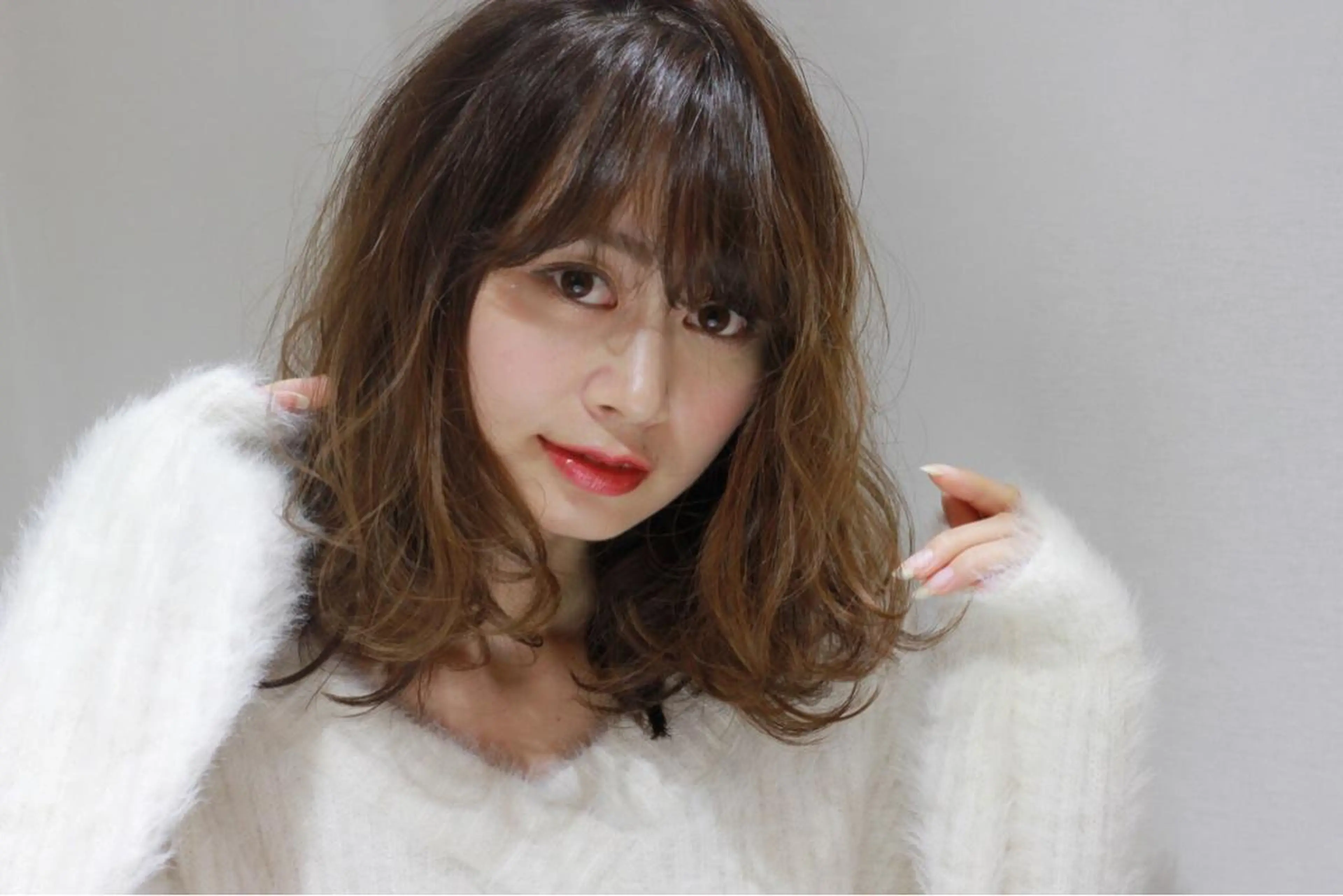 セミロング カラー Hair Resort LUANA所属・岡元 朗弘のヘアスタイル