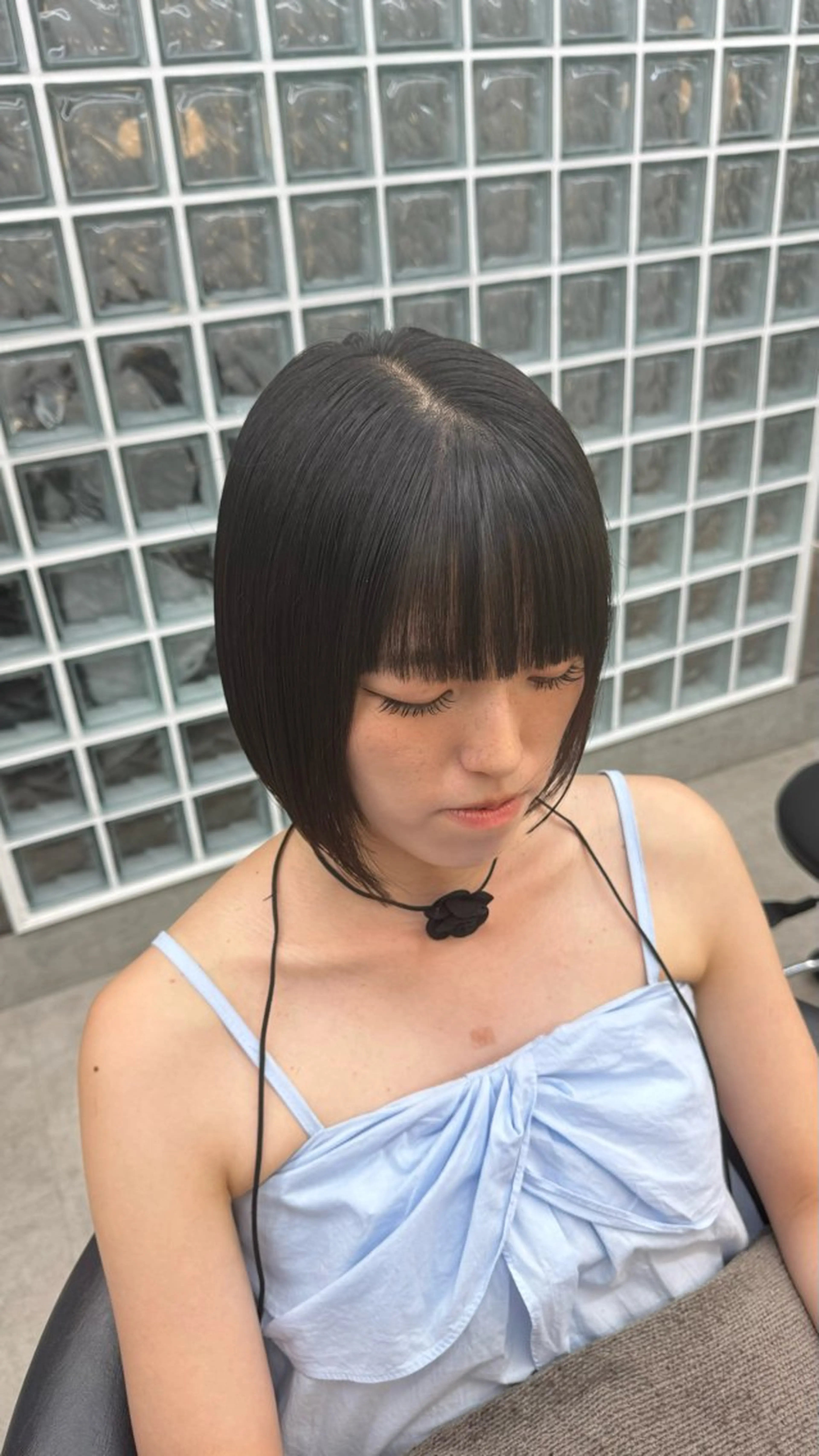 ミディアム 髪質改善縮毛矯正 リピートNo.1米倉のヘアスタイル