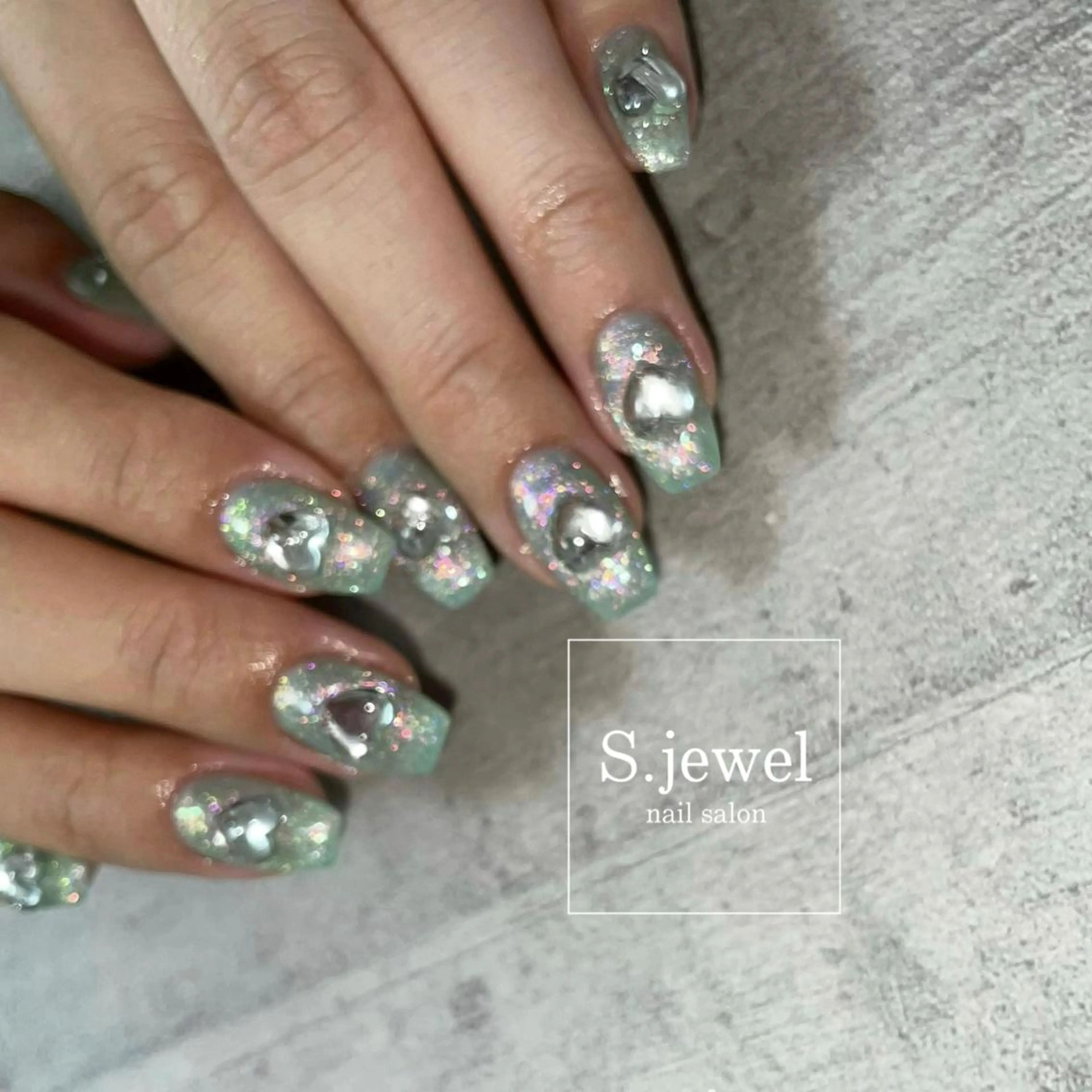 ネイル S♡JEWEL所属・S. JEWELのネイルデザイン