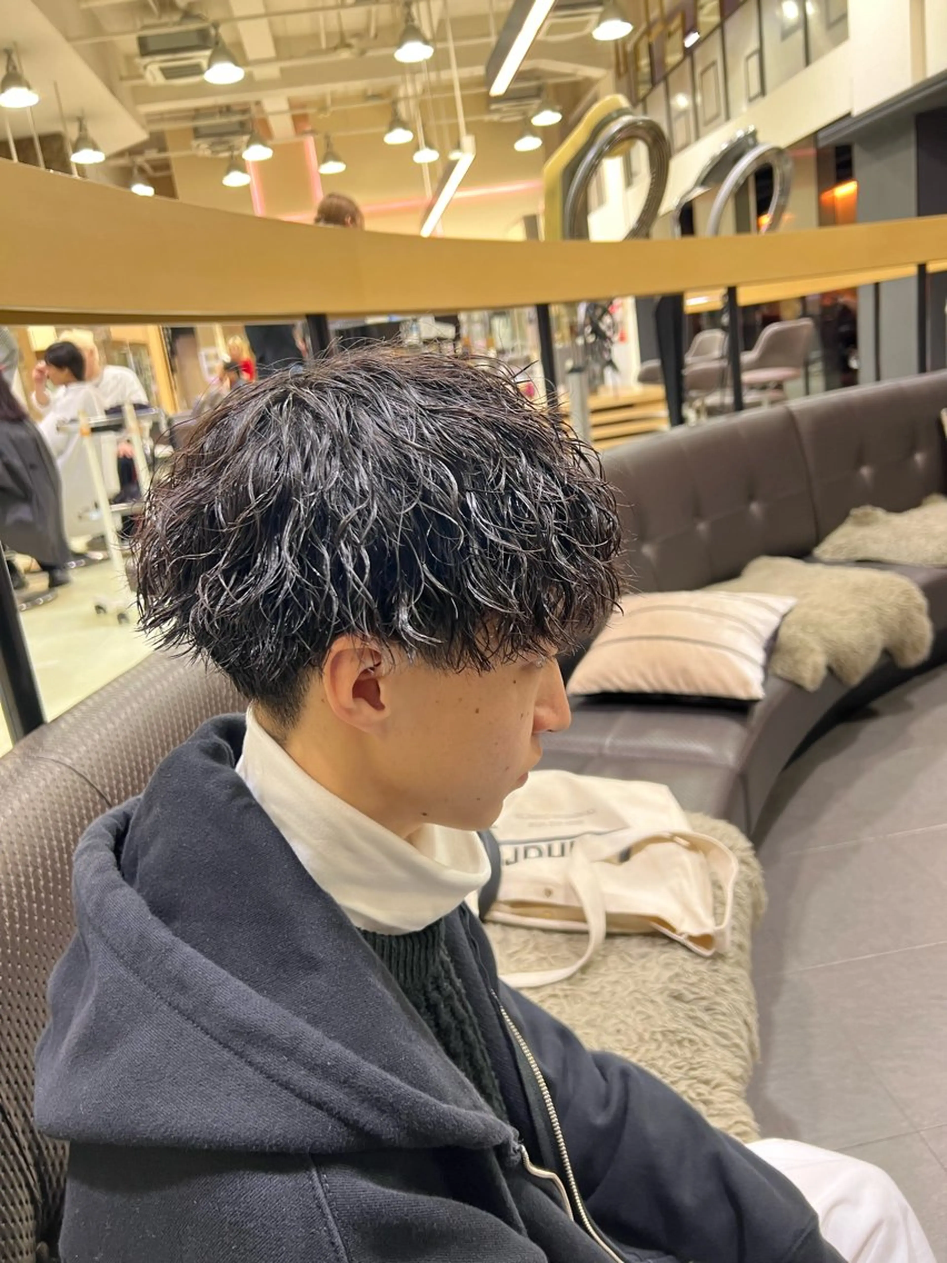 パーマ メンズ メンズカット松戸/韓 国/メンズパーマ航太のヘアスタイル