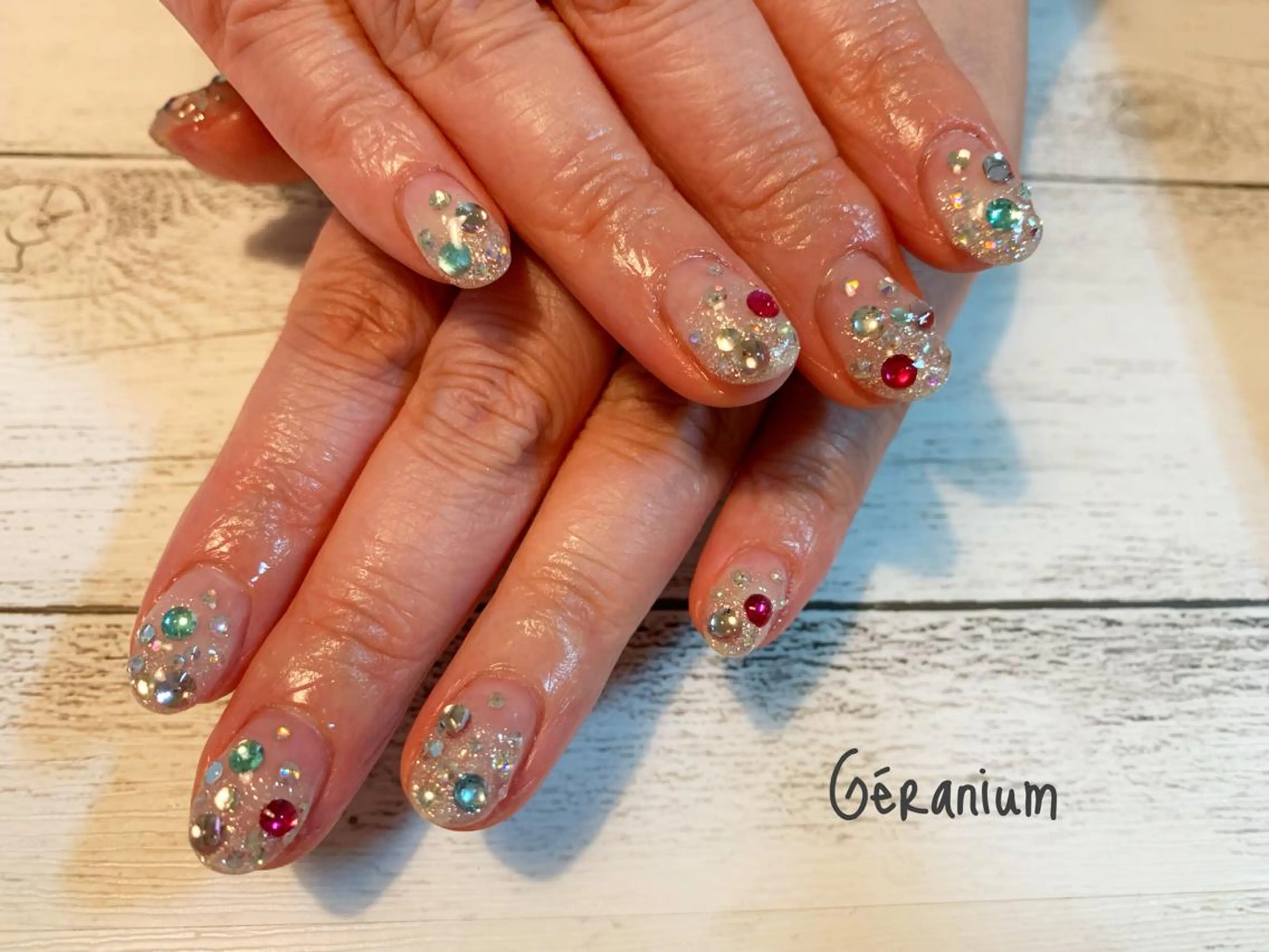 ネイル ハンドネイル GéRanium Harukaのネイルデザイン