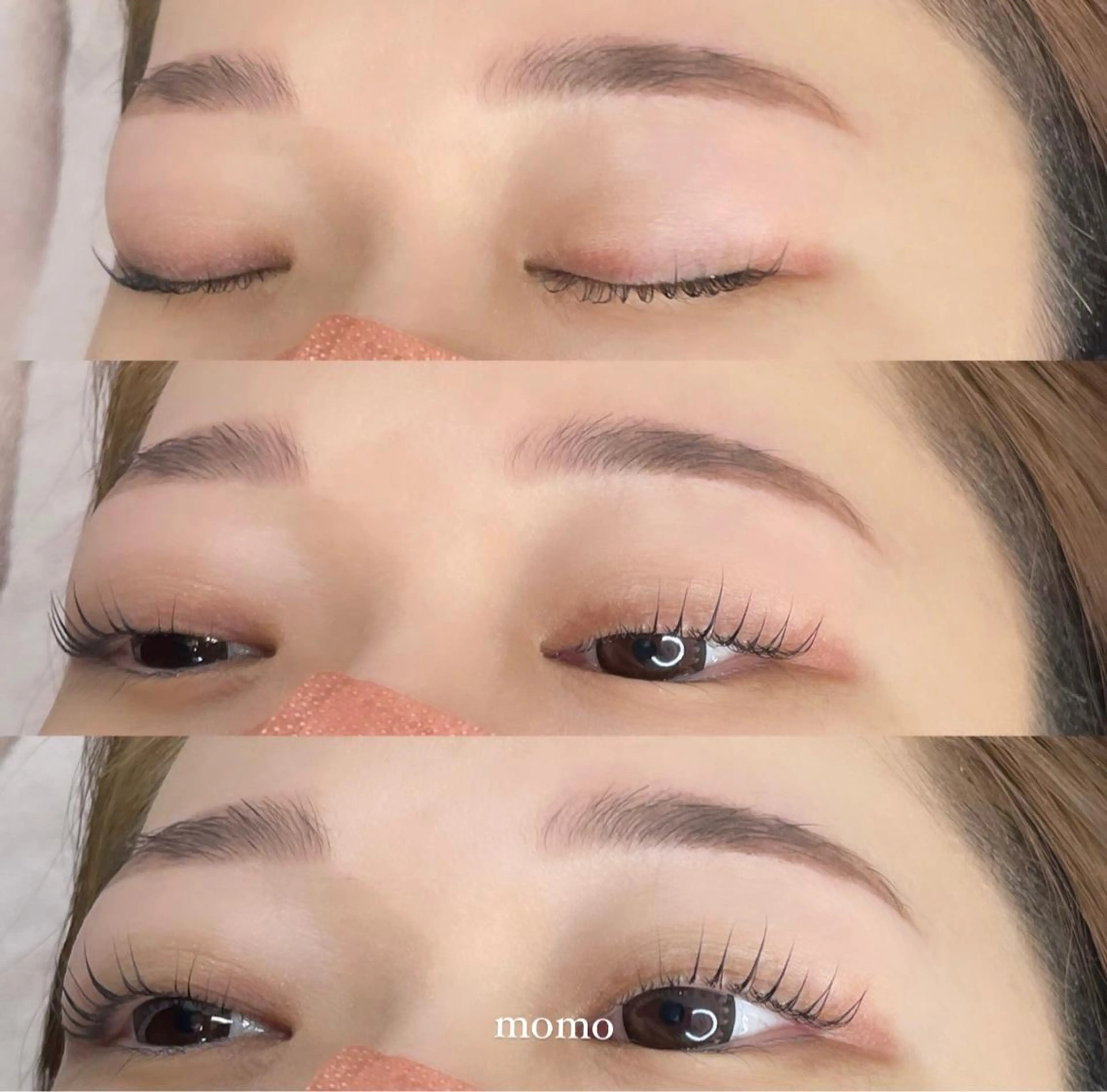 マツエク・マツパ アイブロウ SecretBelle梅田北店所属・eye/blow 梅田店momoのマツエク・マツパデザイン