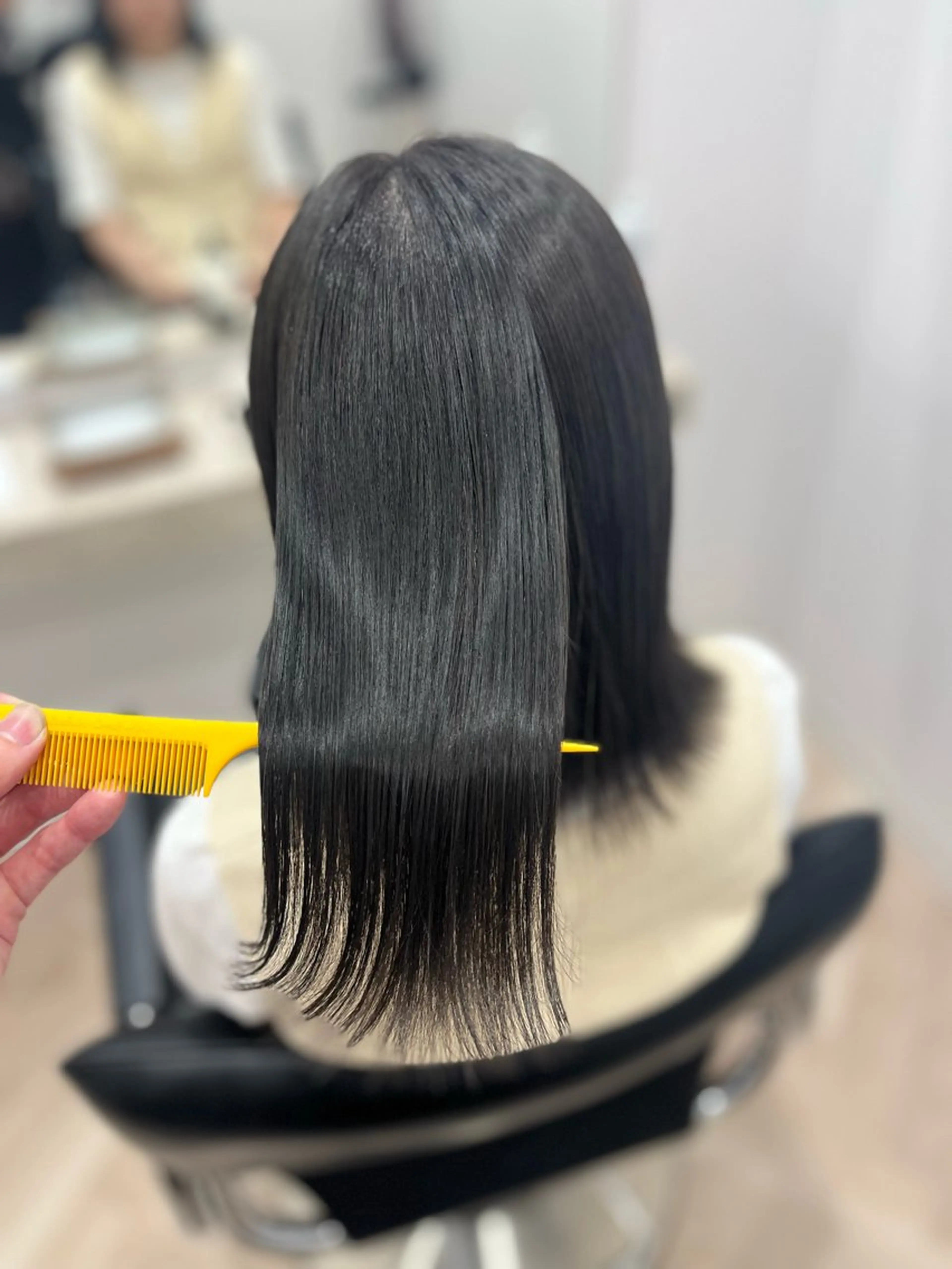 ミディアム カラー グレージュ オリーブグレージュ オリーブグレー カット ヘアカラー トリートメント 🫧ぷる艶カラー🫧 Yuubi🦩のヘアスタイル