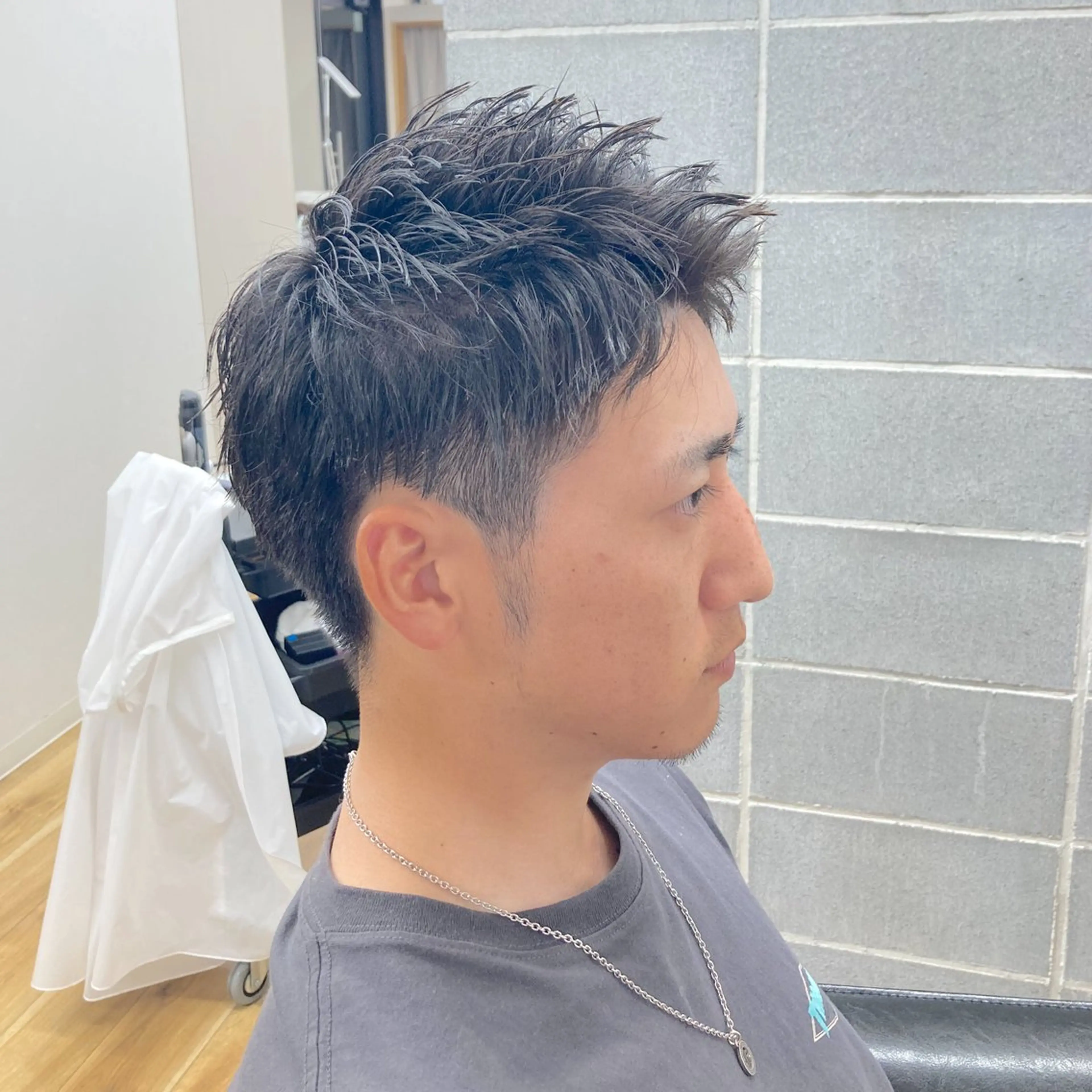 ショート パーマ メンズ カット パーマ メンズ特化/垣見 隼人のヘアスタイル