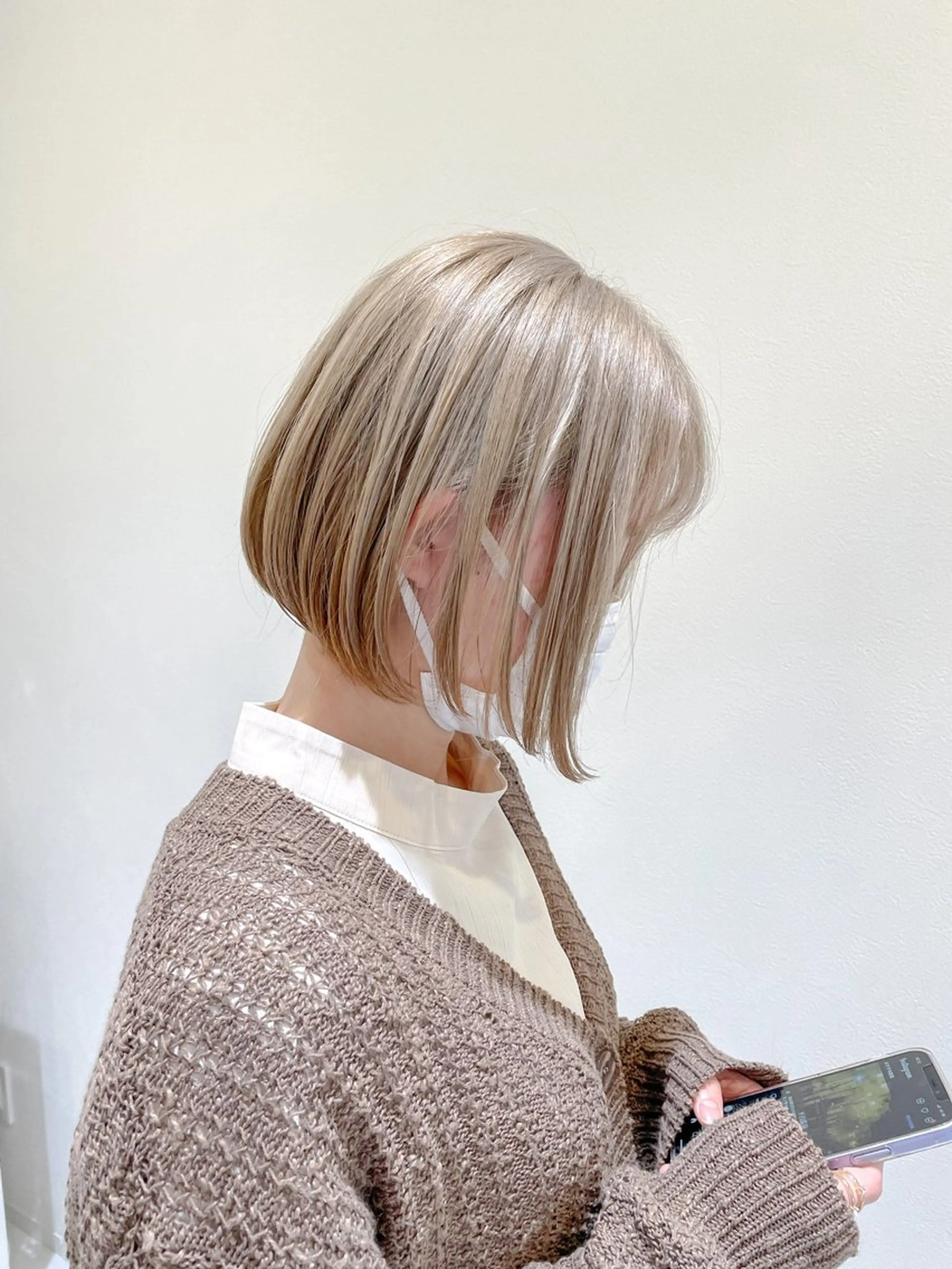 ショート カラー 似合わせスタイル 岡田勇哉のヘアスタイル