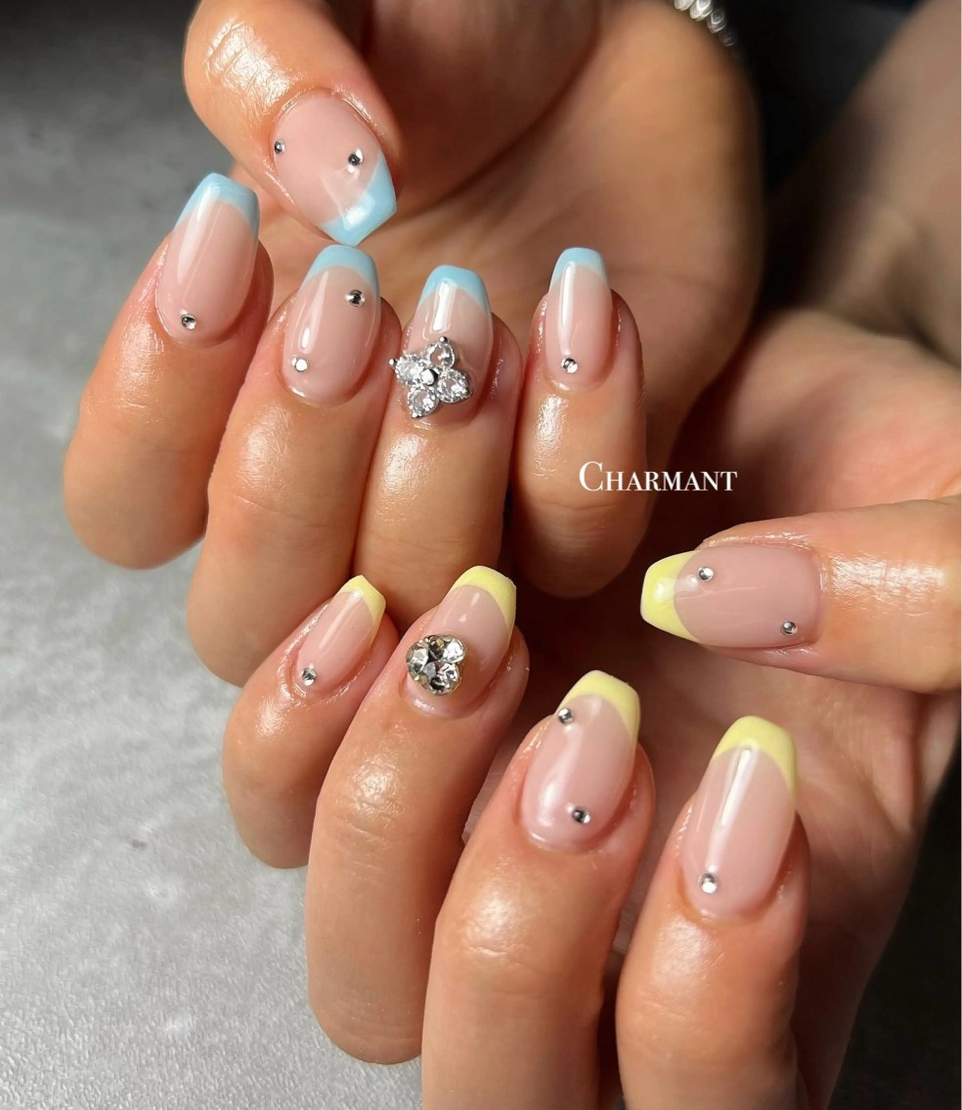 ネイル ハンドネイル Minako 【Charmant】のネイルデザイン