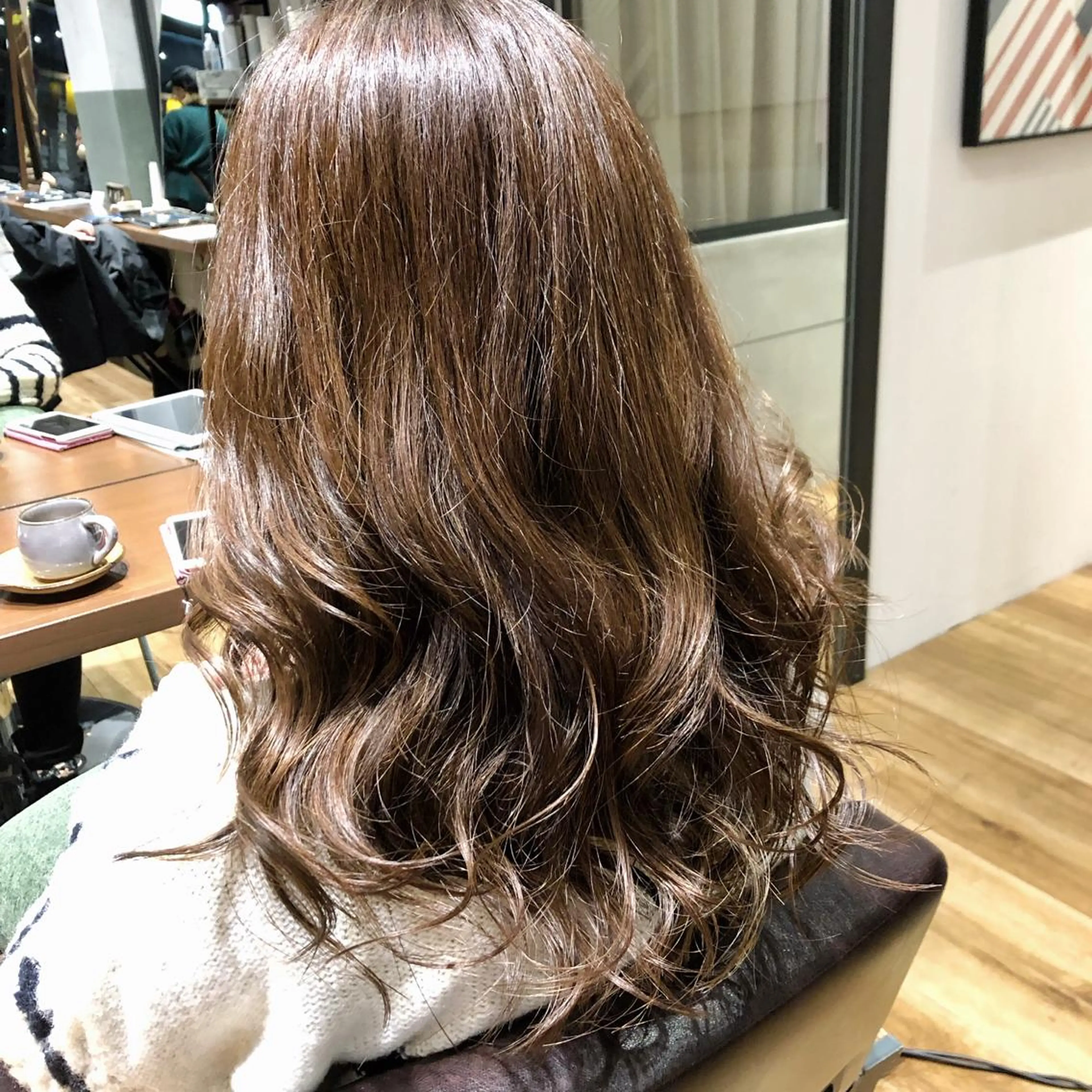 ミディアム カラー ハイライトカラー ハイライト ◇おの あすか◇のヘアスタイル