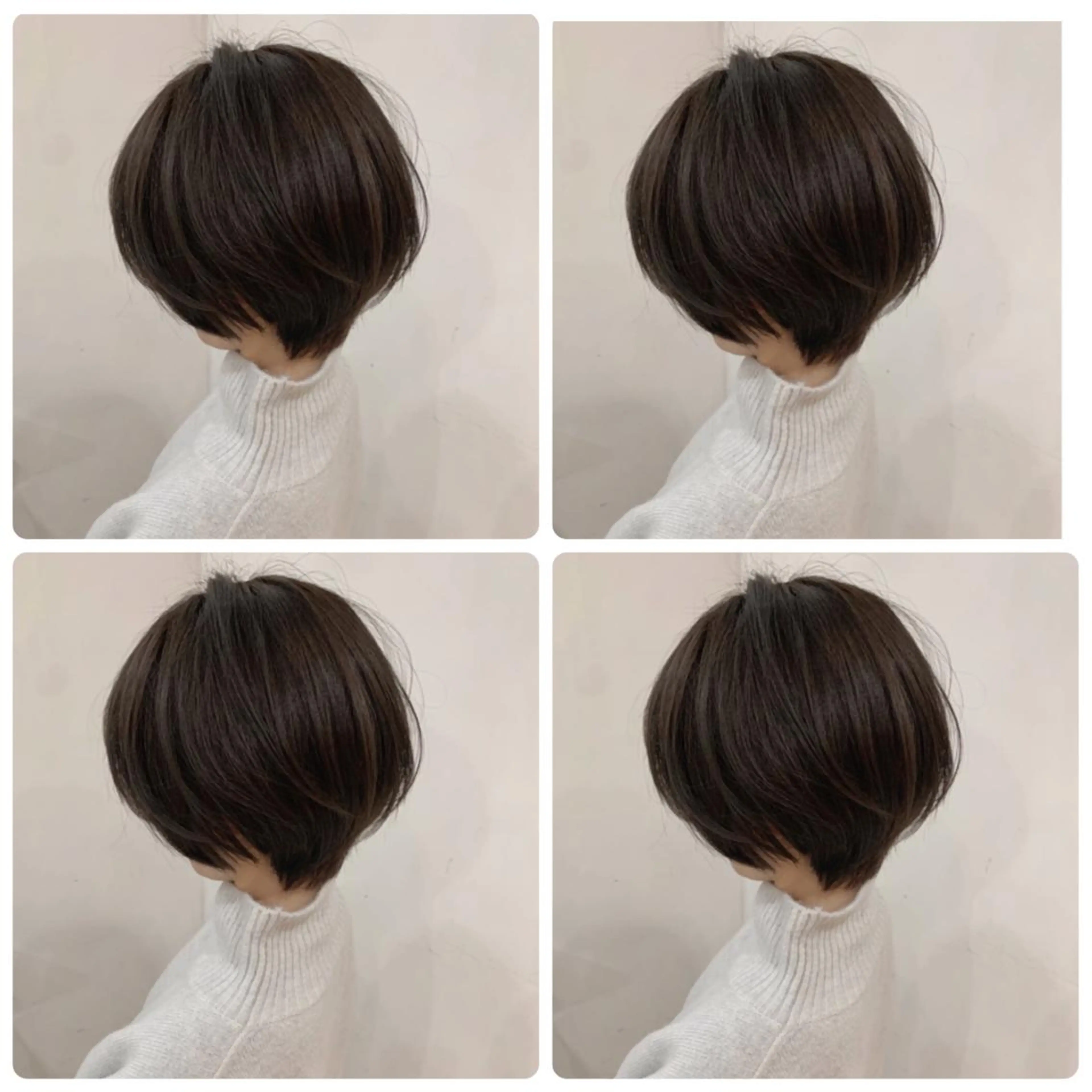 ショート カット トリートメント 京都大人女性ショート 徒歩1分/秋山のヘアスタイル