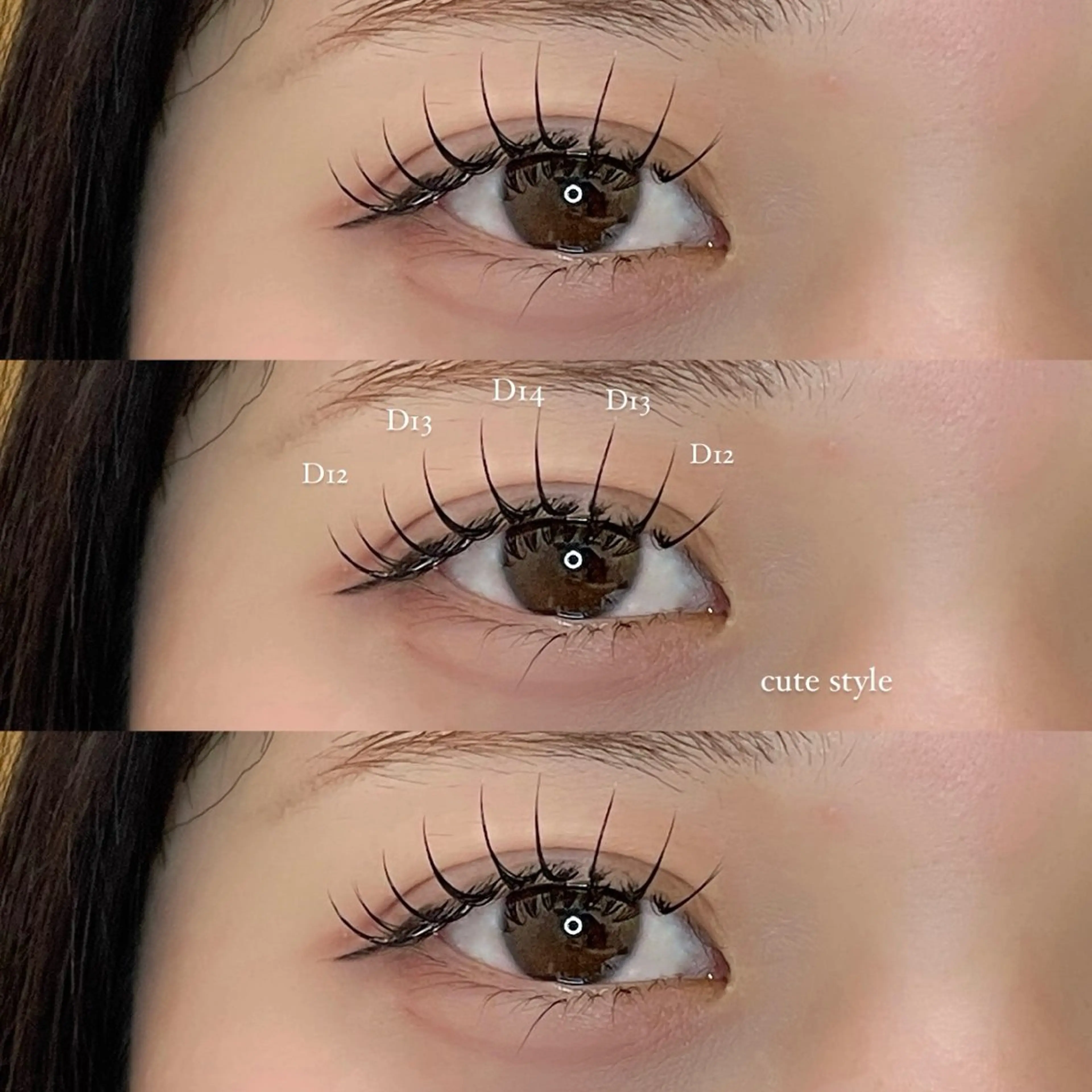 【新規限定クーポン】🩷マツエク100本🩷コーティング・オフ込み✨️ 注意事項必須‼️(土日祝+¥550)の写真