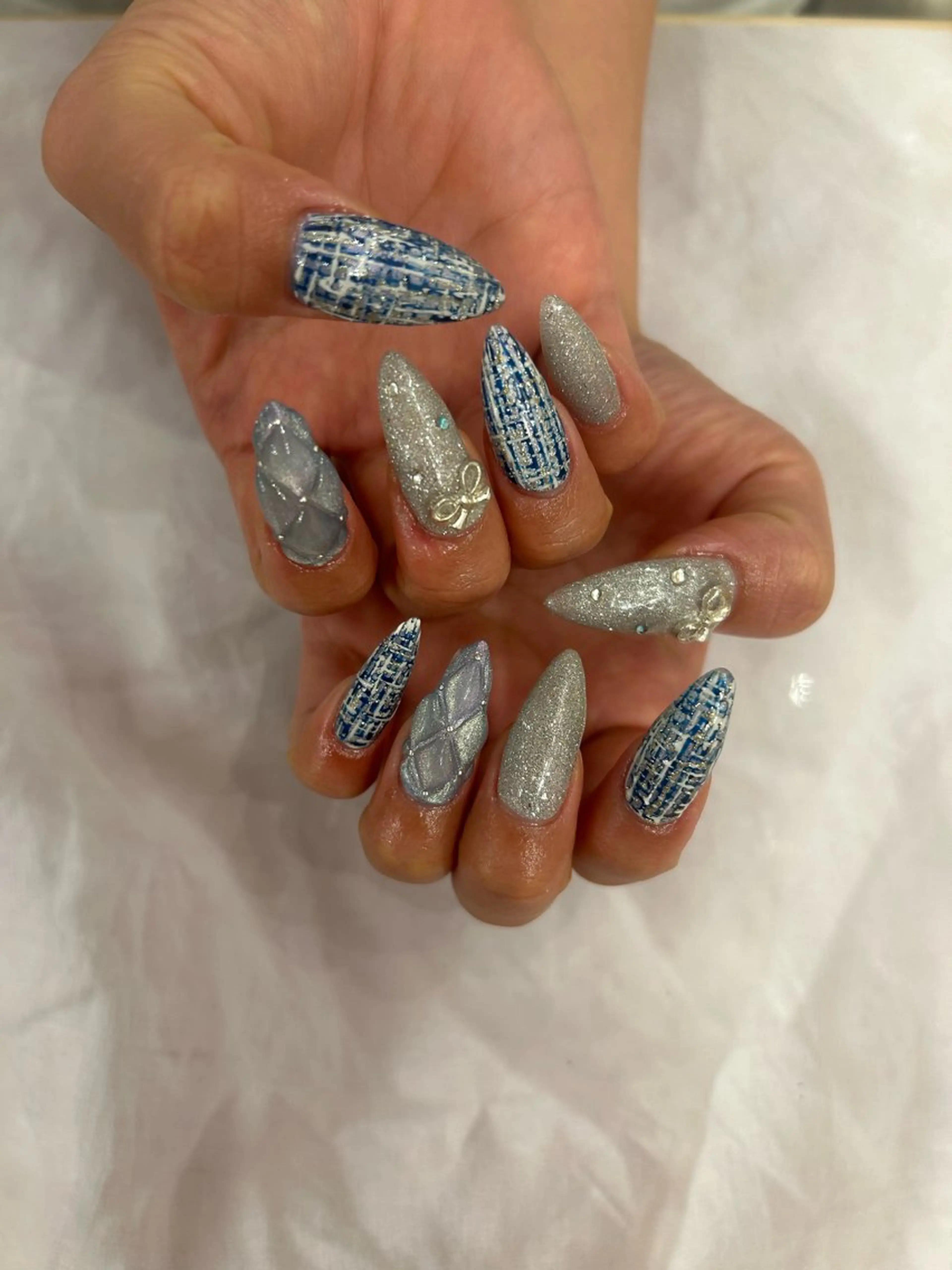 ネイル 持ち込み ハンドネイル FlyingSeep 🐑kaho💟🌈のネイルデザイン