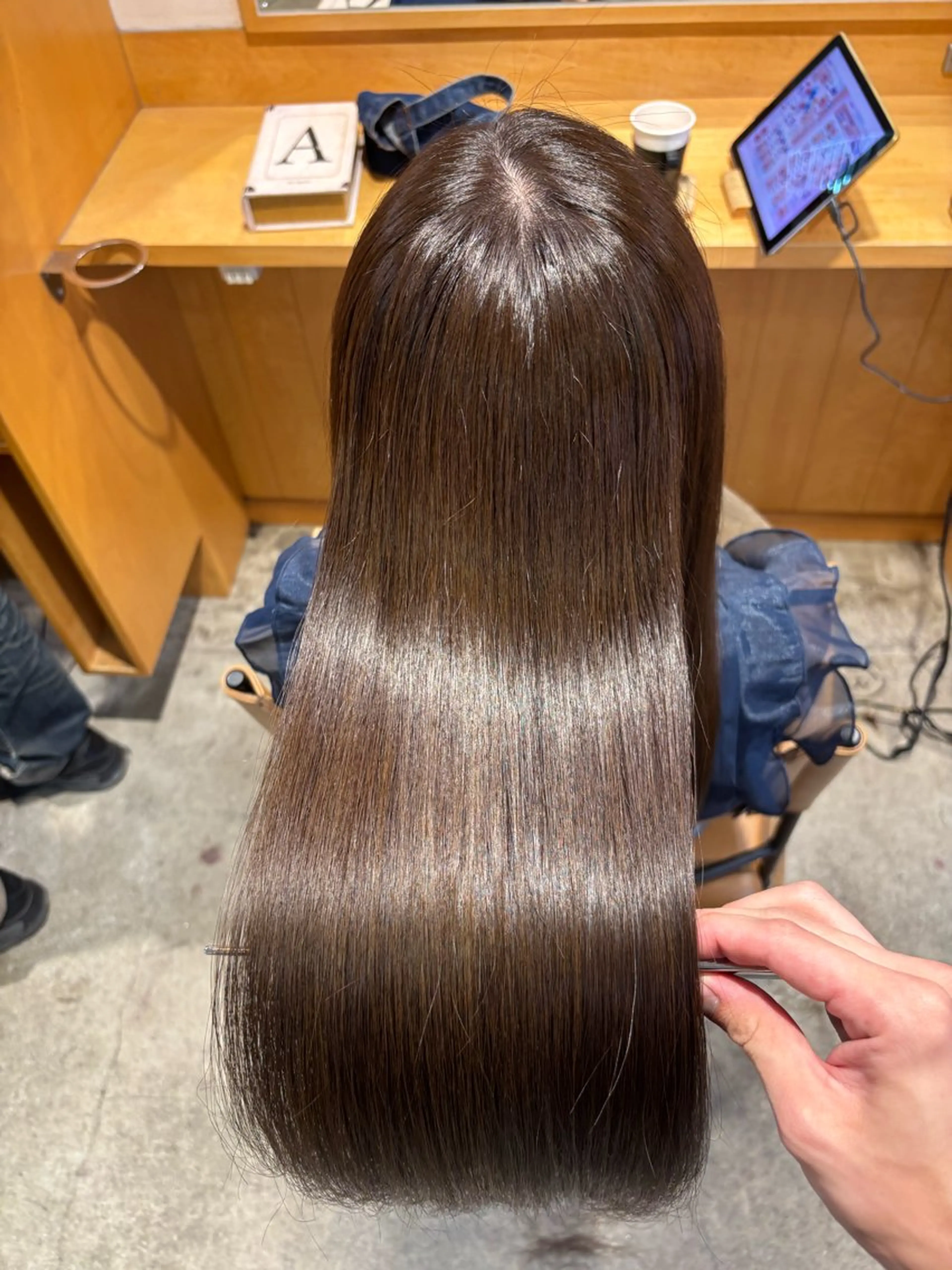 ロング カット ヘアカラー トリートメント 【Amphi Tokyo】宮原のヘアスタイル