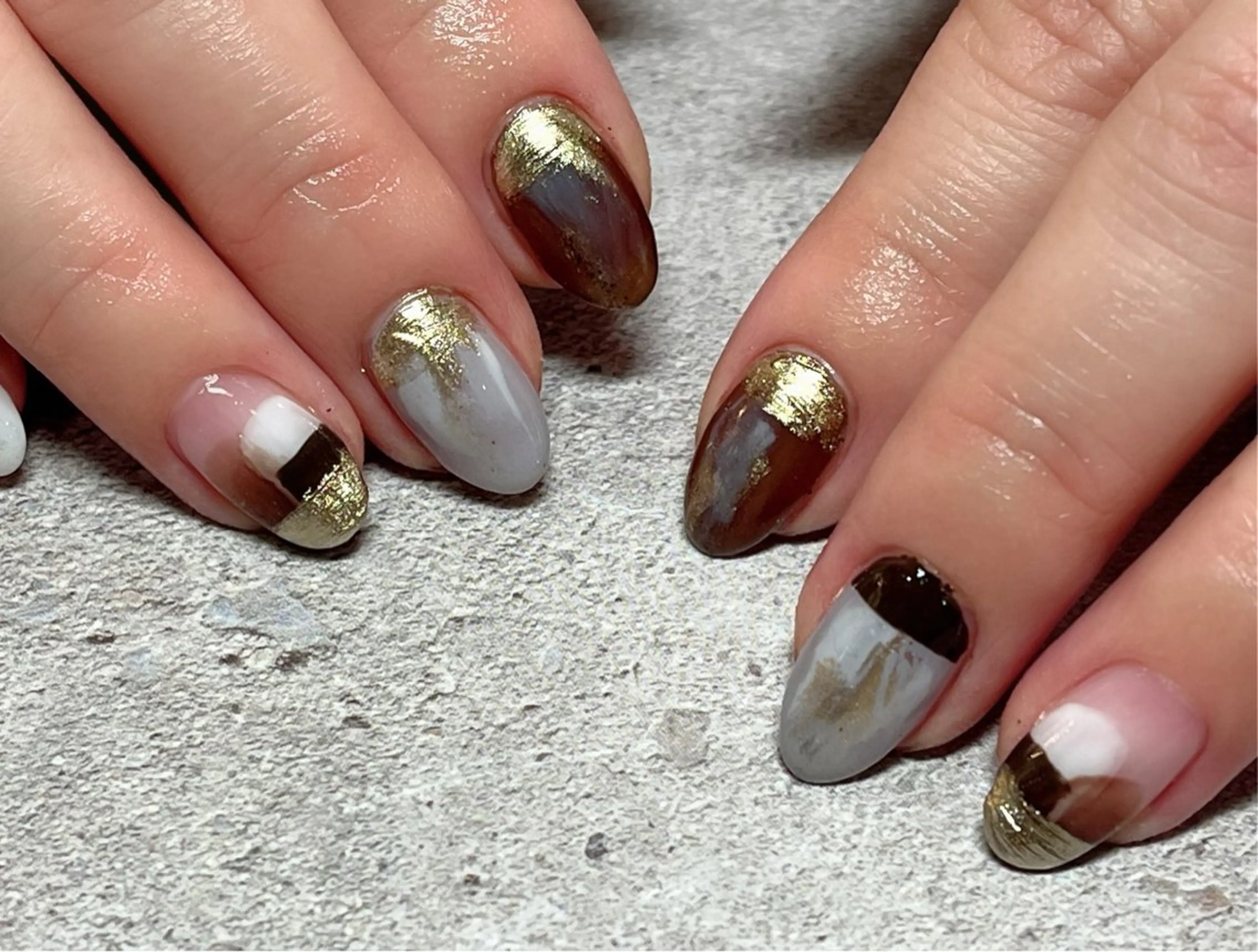 ネイル シンプルネイル ハンドネイル SINCERELY シンシアリー🌈のネイルデザイン