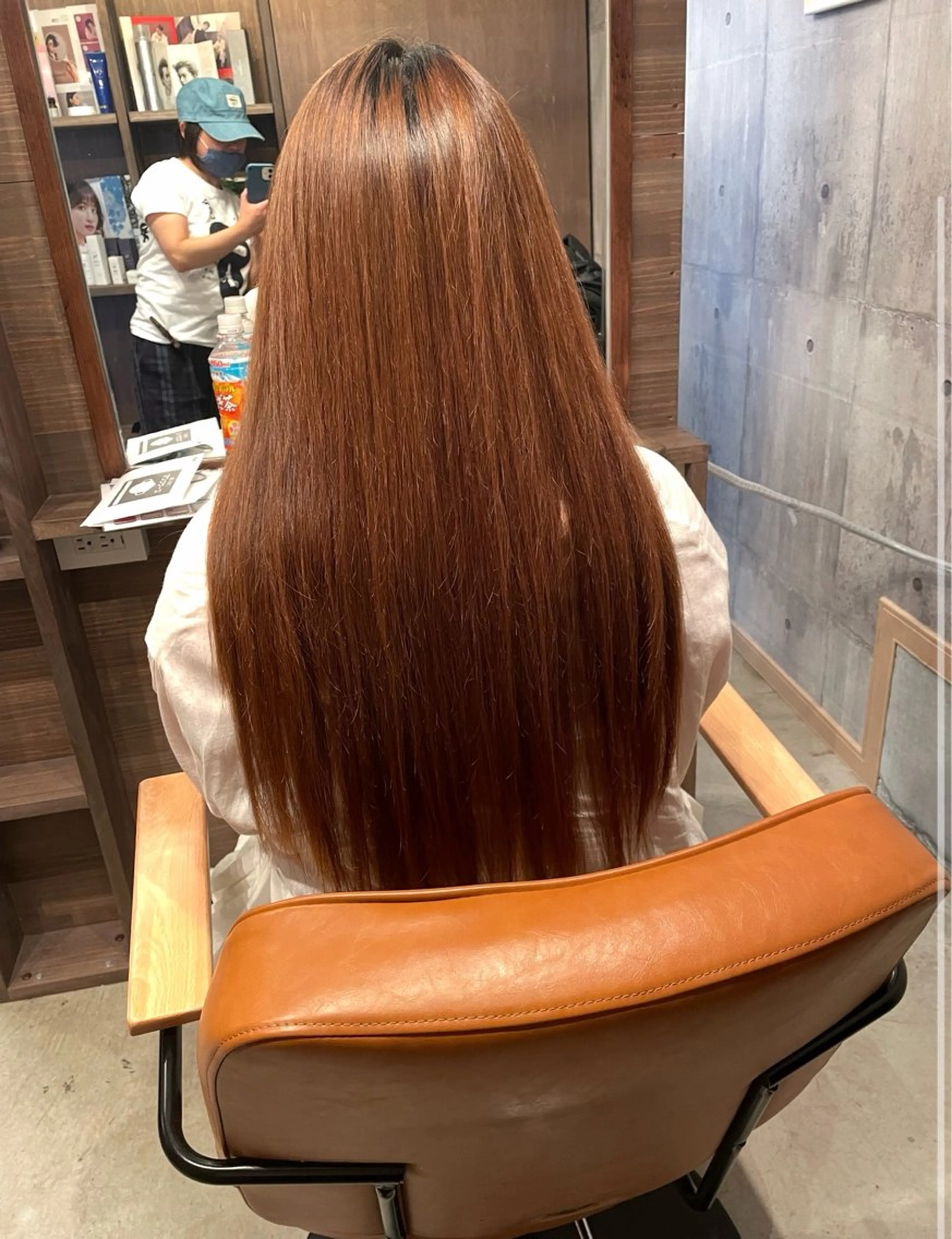 ロング 縮毛矯正 SALONDEHANOKA所属・ショートロング 🎀椎葉えまのヘアスタイル