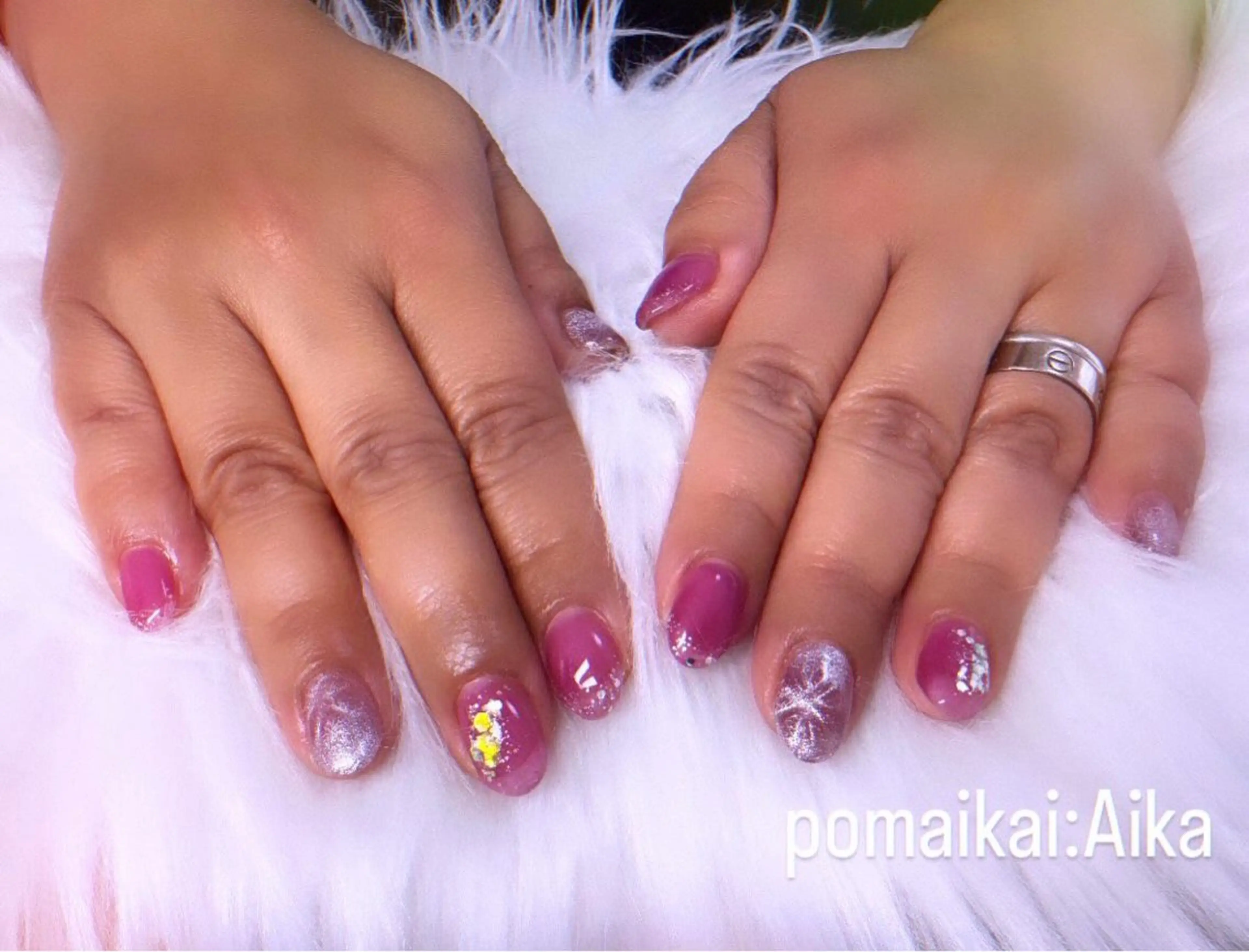 ネイル Nailsalon pomaikai所属・ポマイカイ Aikaのネイルデザイン