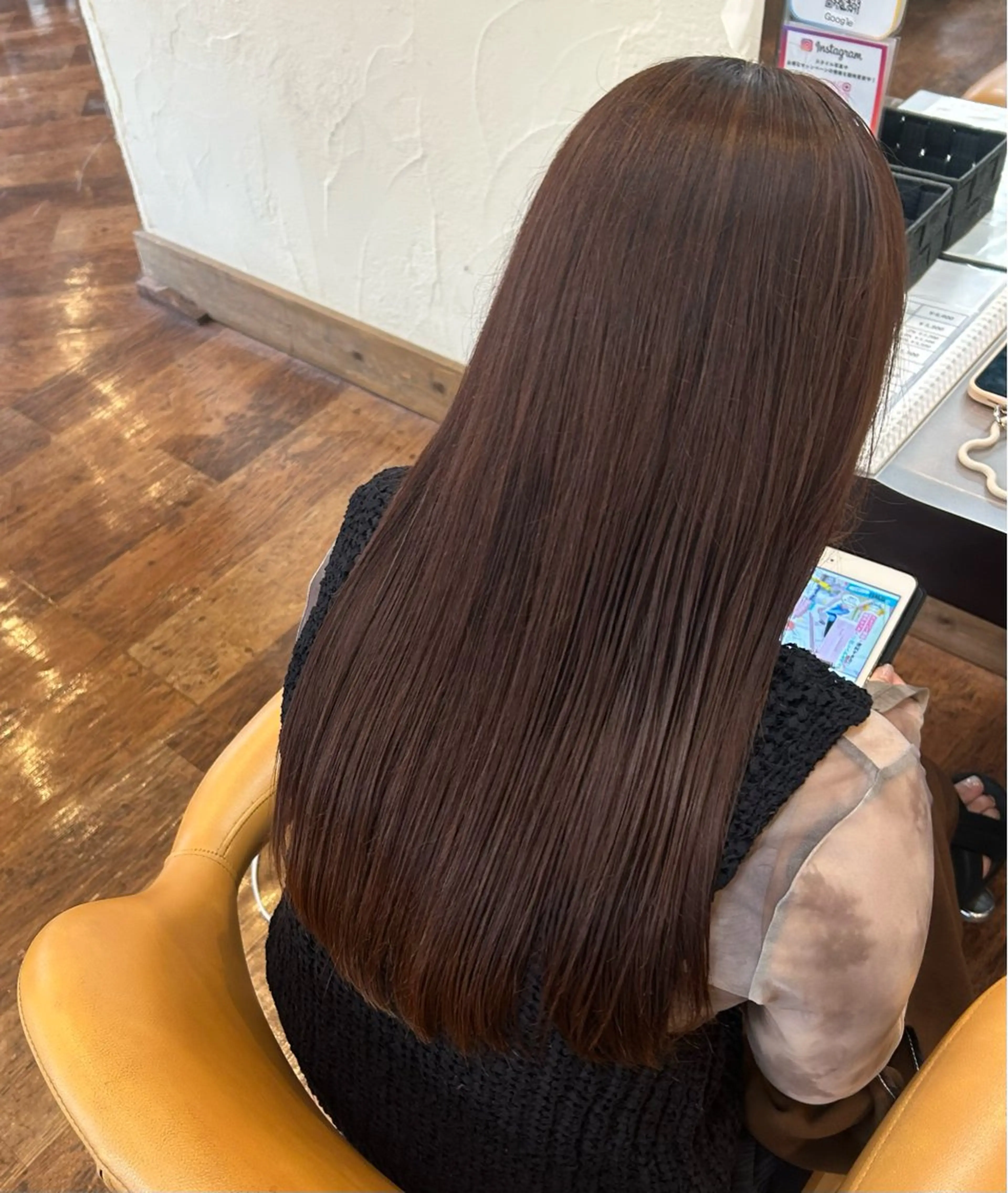 カラー ヘアカラー トリートメント 木戸 彩乃のヘアスタイル