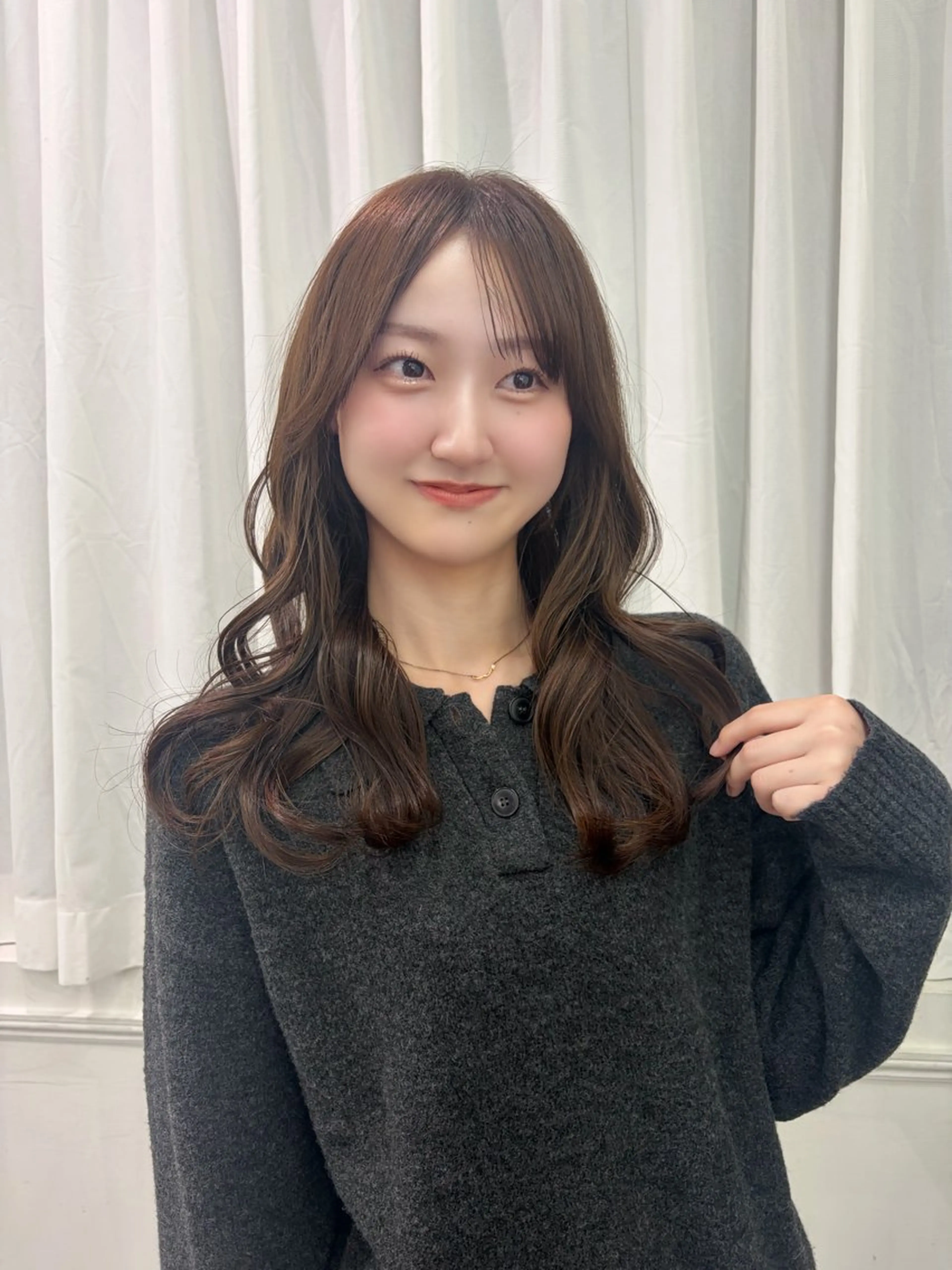 ロング サオリ仙台🩰儚カラ ー/透明感カラーのヘアスタイル